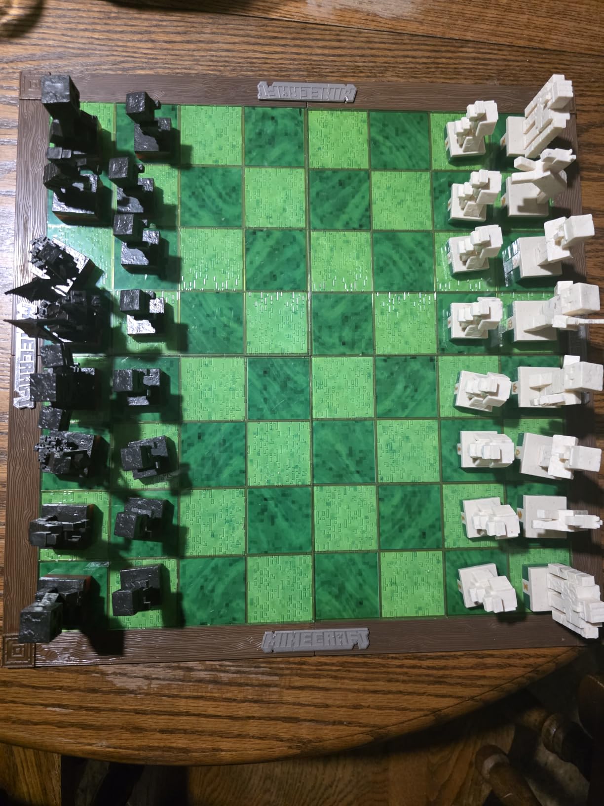 The Noble Collection Minecraft Chess Set customer photo 1