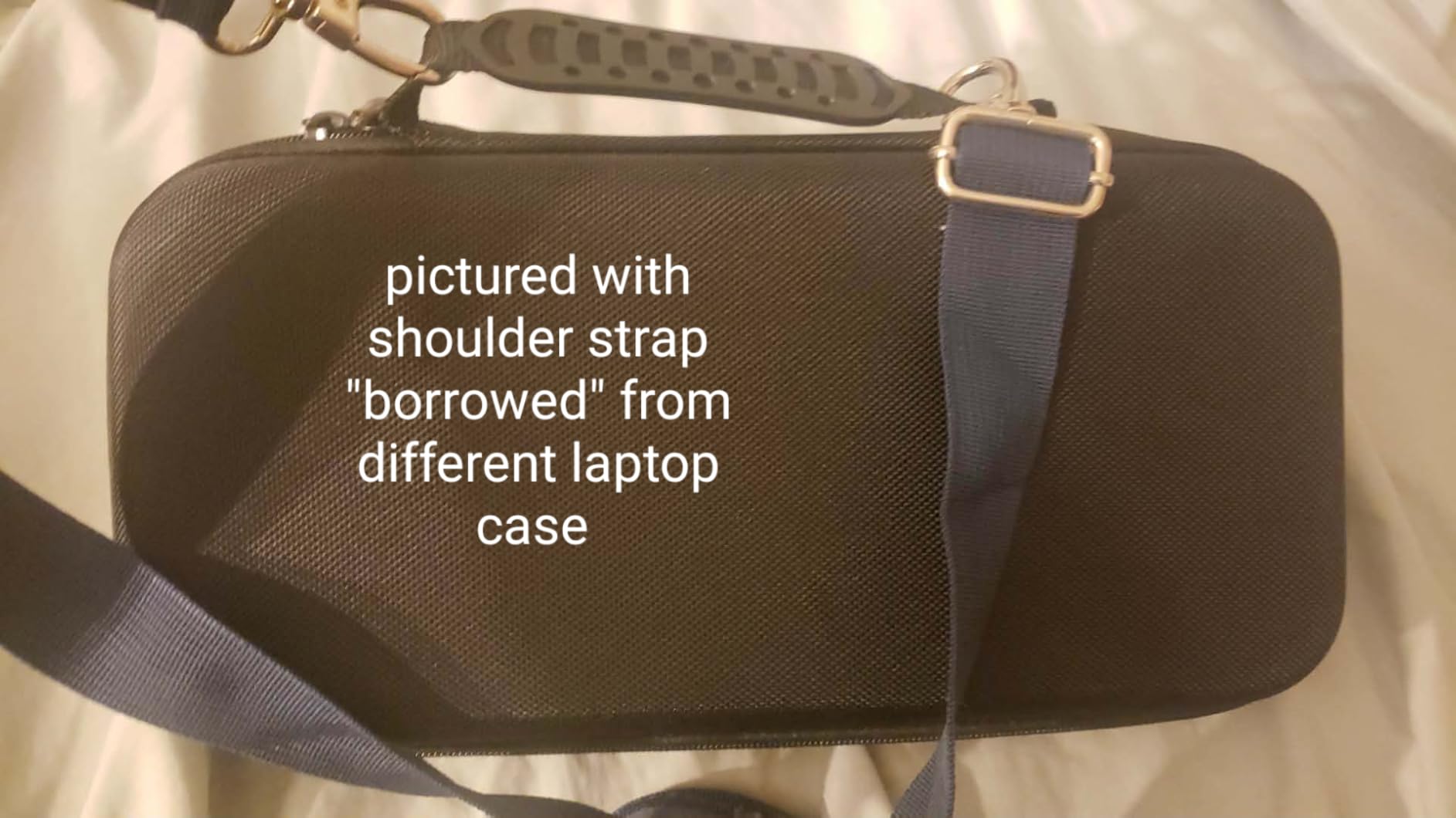 ButterFox Large Carrying Case For Lenovo Legion Go 2/Go S/Go, Fits Charger | 2 Accessories Compartments for Folding Keyboard/Slim Mouse/Battery Pack and etc. Bottom accessories compartment cover customer photo 2