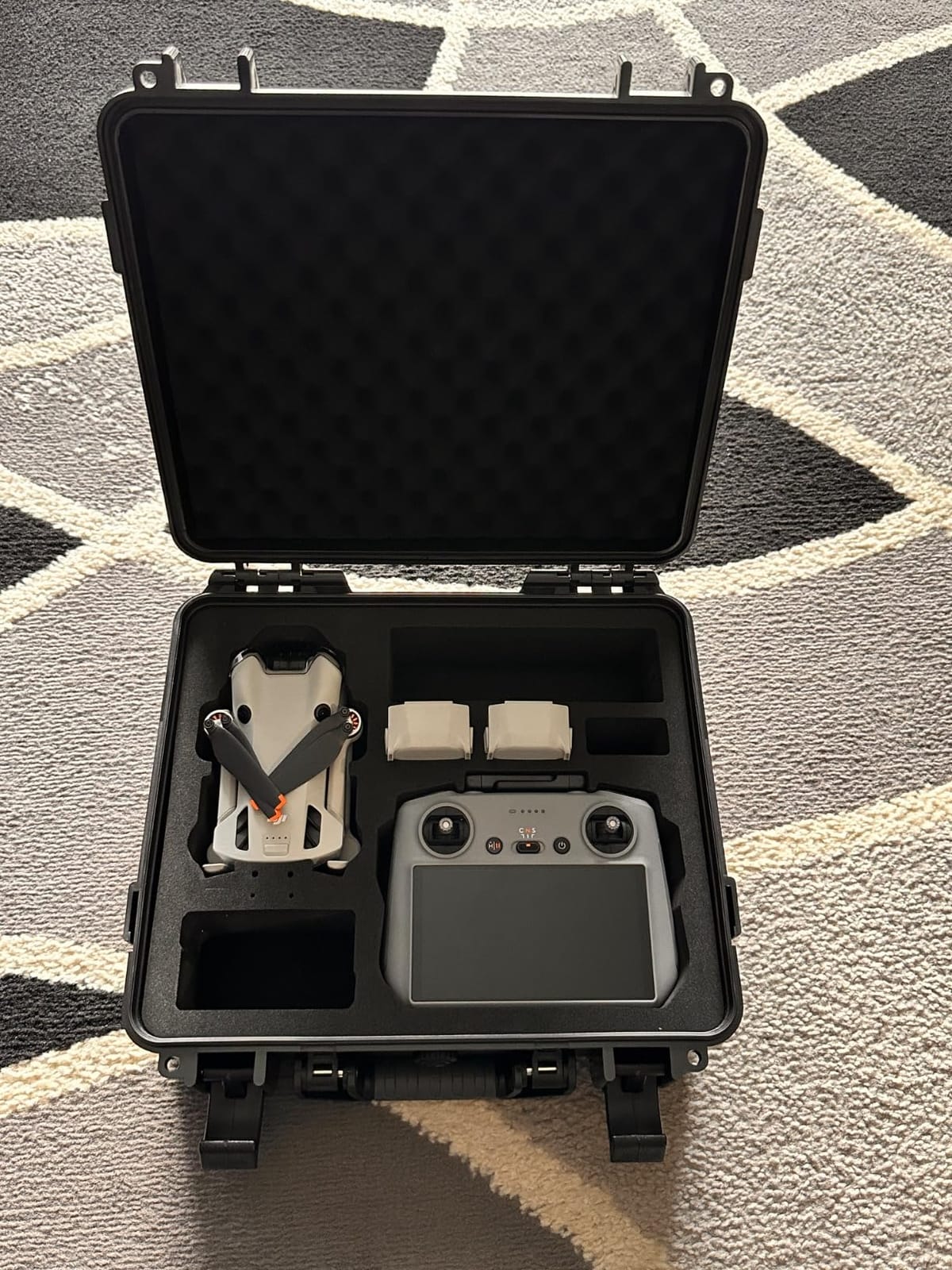 Lekufee Waterproof Hard Carrying Case for DJI Mini 4 Pro/4/3 Pro/Mini 3, Fly More Combo, DJI RC 2/RC, RC N3/2/1 Remote Controller and Accessories customer photo 1