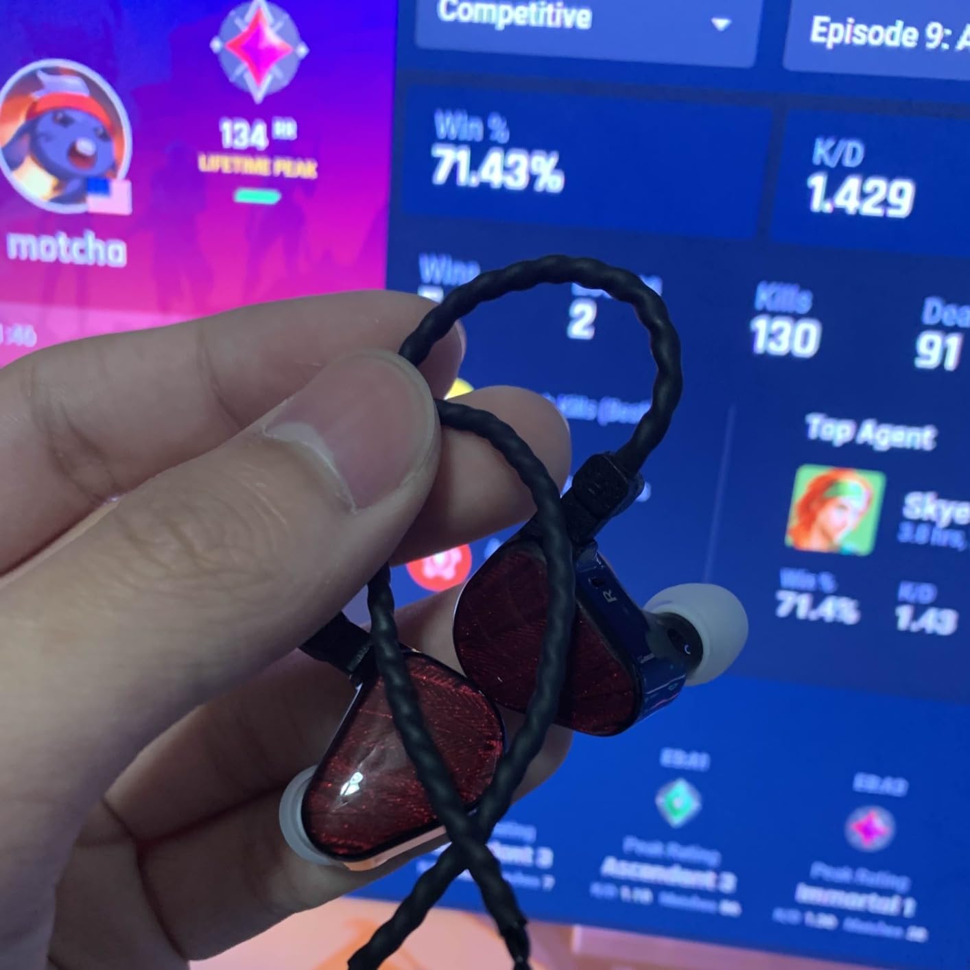 TRUTHEAR x Crinacle Zero: RED Dual Dynamic Drivers in-Ear Headphone Gaming Earbuds HiFi Wired Earbuds customer photo 2