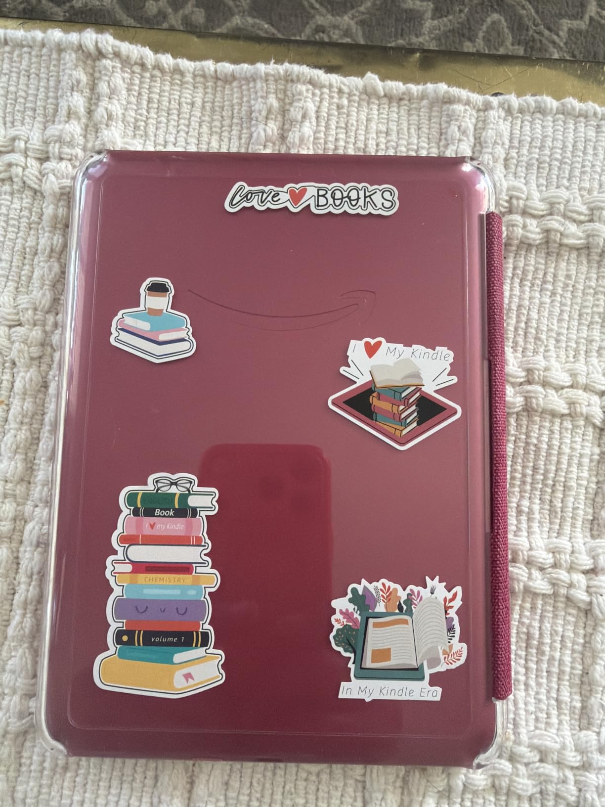 Amazon Kindle Paperwhite and Kindle Colorsoft Case, Lightweight and Water-Safe, Foldable Protective Cover - Fabric customer photo 1