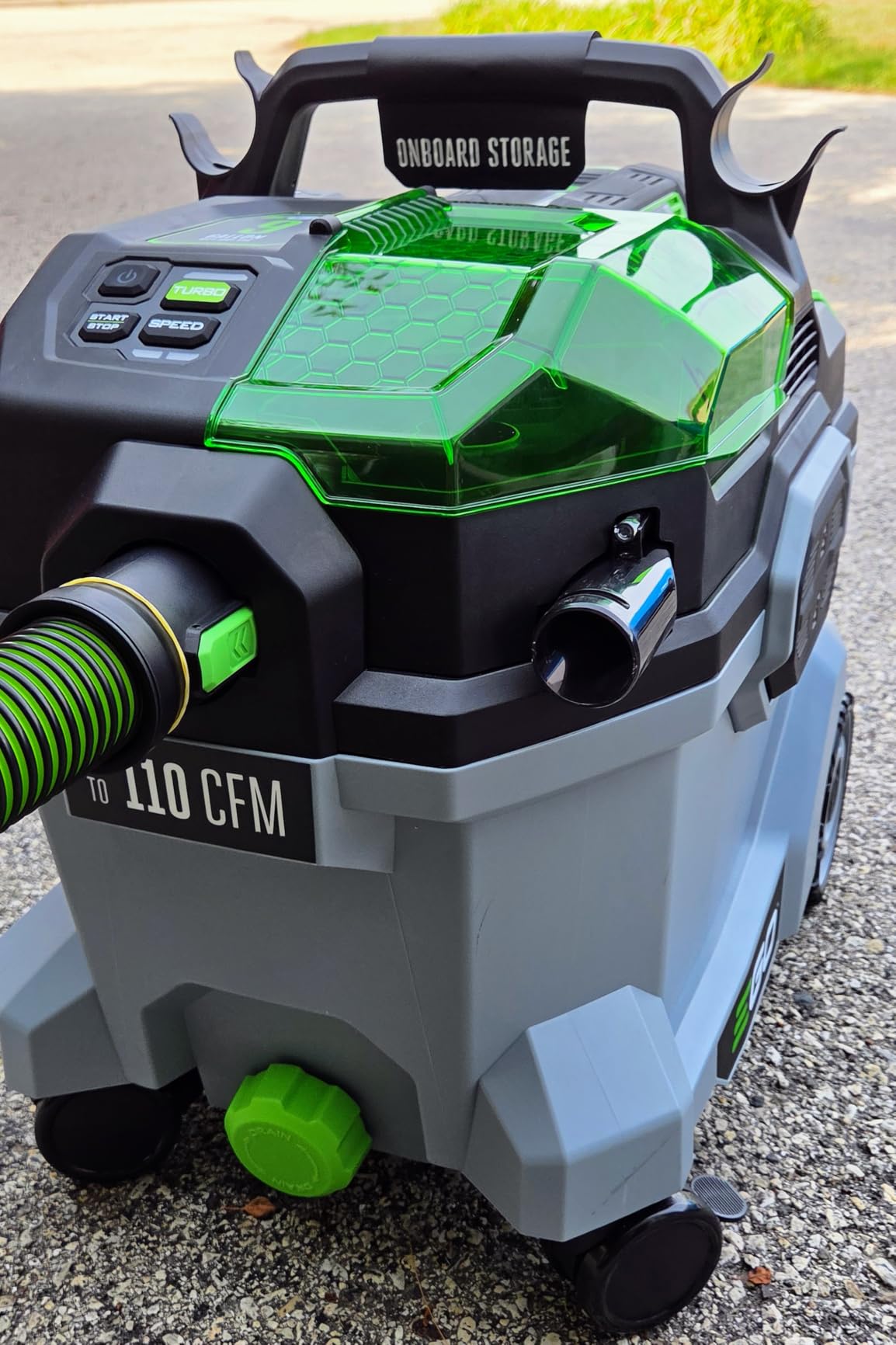 EGO Power+ Shop Vacuum Wet Dry, Cordless, 9 Gallon 110 CFM, WDV0900 customer photo 1