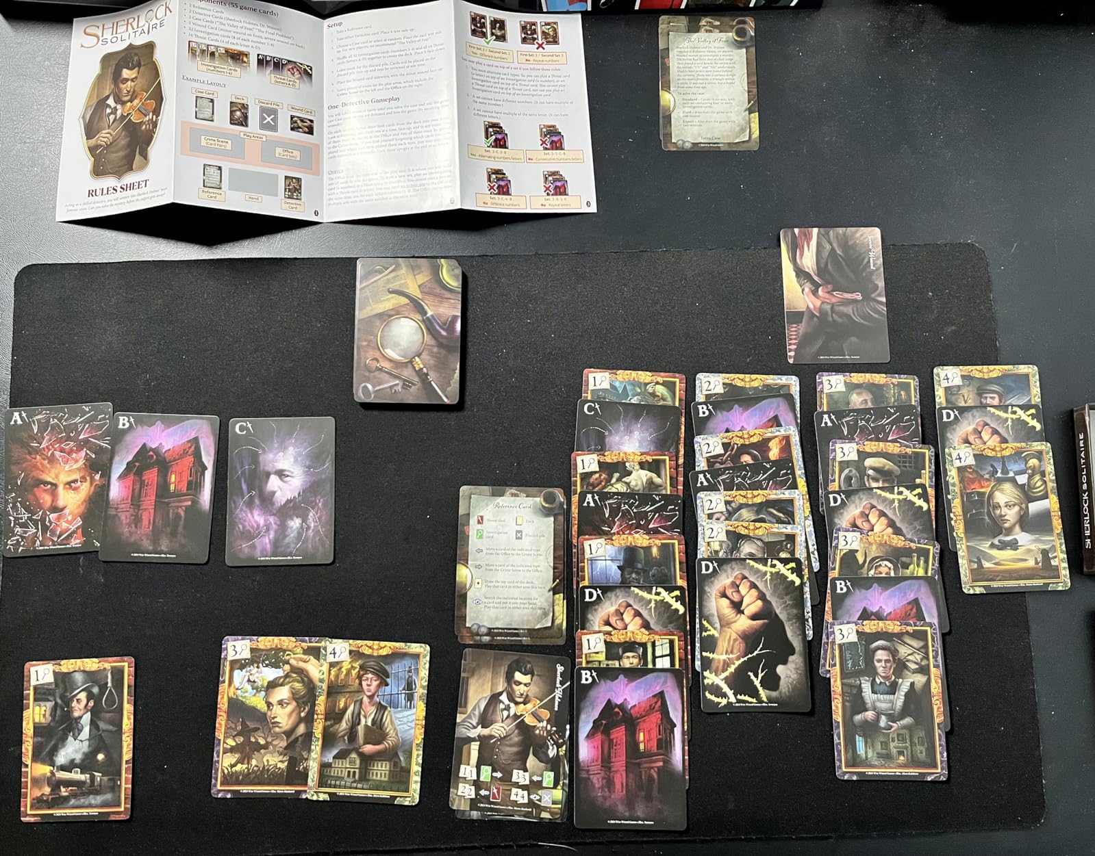WISE WIZARD GAMES Sherlock Solitaire: A Game by Peter Scholtz customer photo 1
