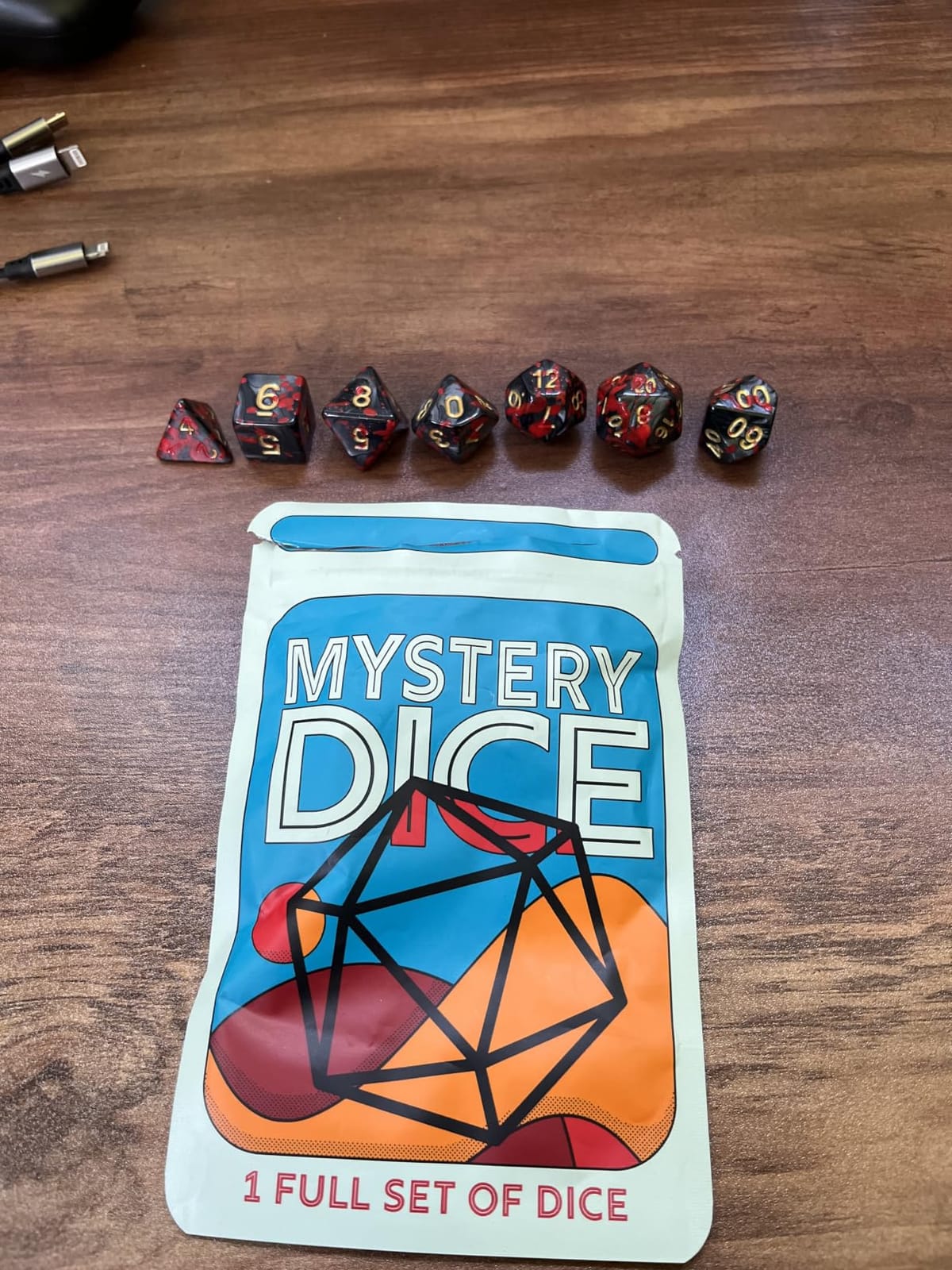 1985 Games Sharp Edge Resin Mystery Dice Set, DND Dice, Blind Bag, 1 Pack customer photo 1