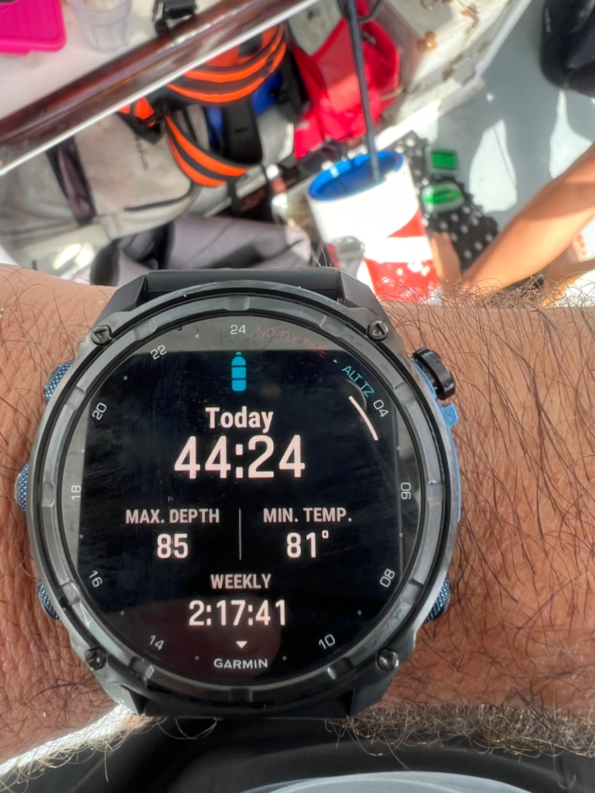 Garmin Descent Mk3i, Watch-Style Dive Computer, 51mm, Black | Subwave Sonar Networking, Multiple Dive Modes, Dive Focused Design, Dive Readiness Tool, Built-In Flashlight, Dive Log customer photo 2