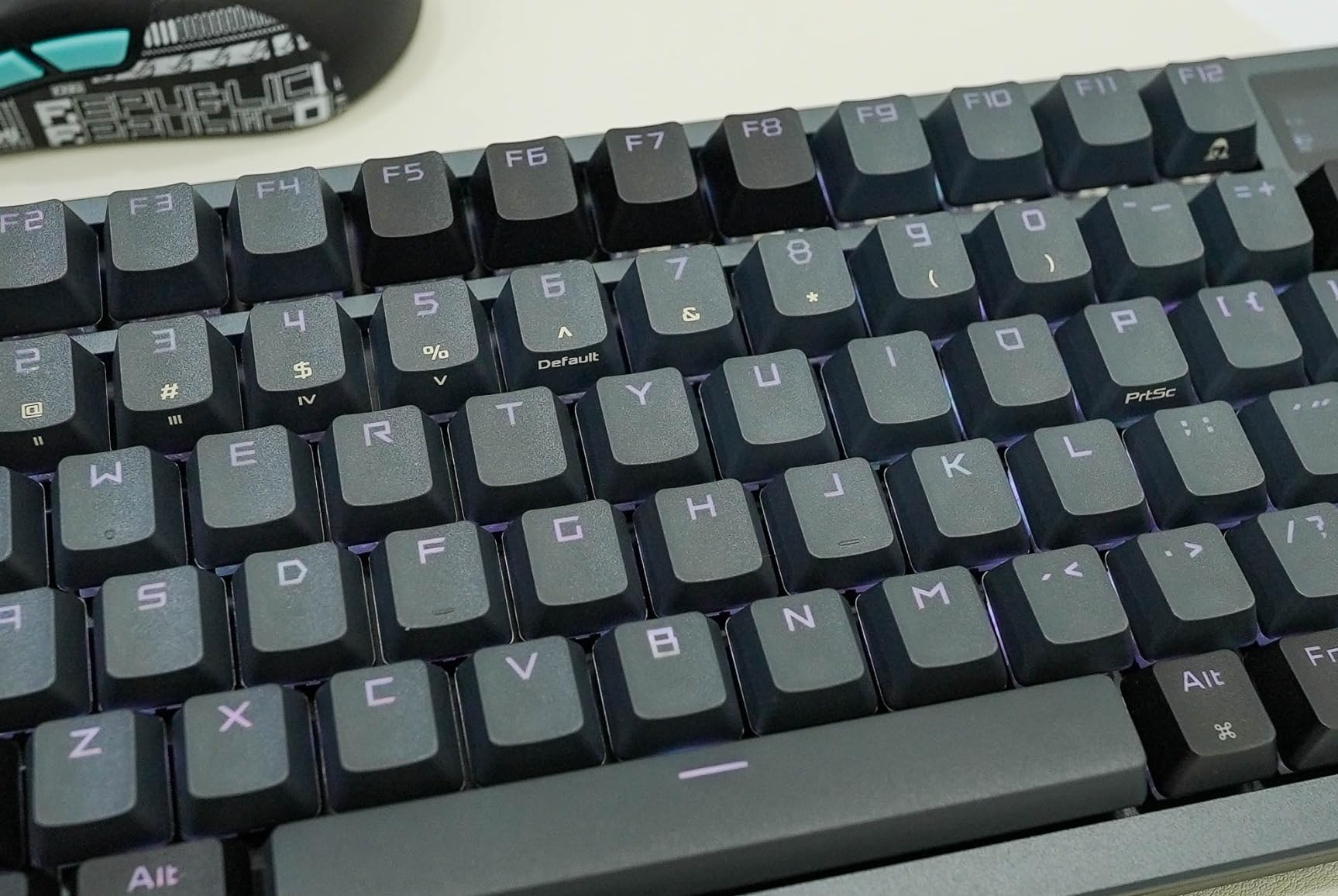 ROG Azoth Wireless Mechanical Gaming Keyboard - 75% TKL, Tri-Mode Connectivity, Hot Swappable Pre-lubed ROG NX Snow Linear Switches, PBT Keycaps, RGB, OLED Display, PC/Mac Support - Black customer photo 2