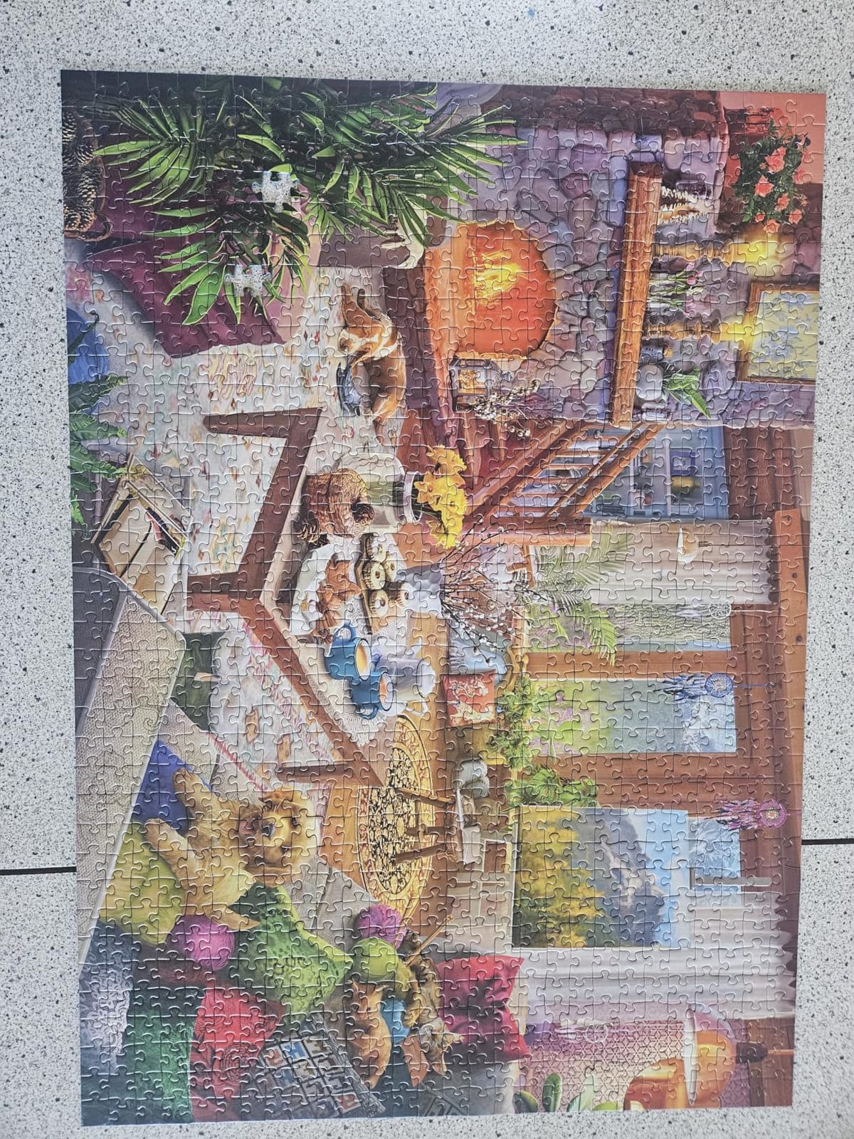 Cozy Cabin 1000 Piece Jigsaw Puzzle for Adults - 12000293 - Handcrafted Tooling, Made in Germany, Every Piece Fits Together Perfectly customer photo 2
