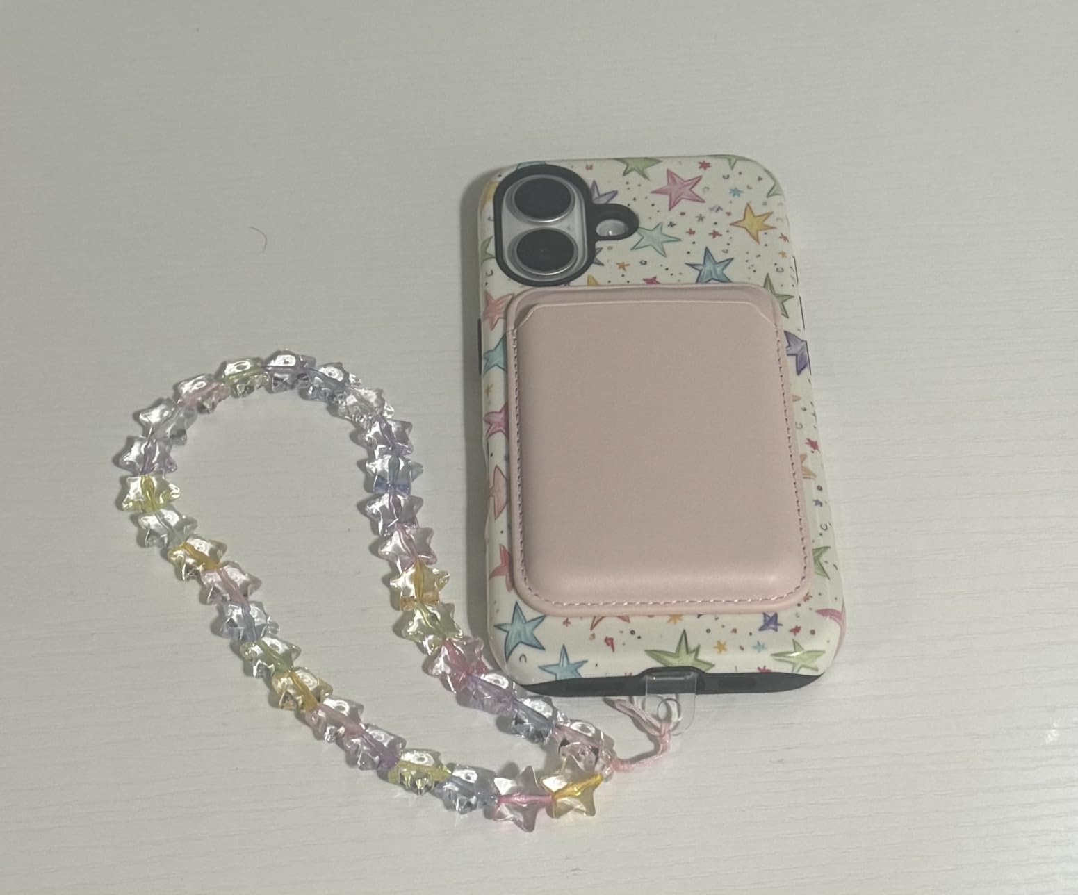 Magnetic Wallet Cell Phone Card Holder for Phone Case with Mag-Safe | Stronger Magnetic RFID Leather Phone Wallet Stick on Series of iPhone 17/16/15/14/13/12 and Pro/Promax, Dark customer photo 1