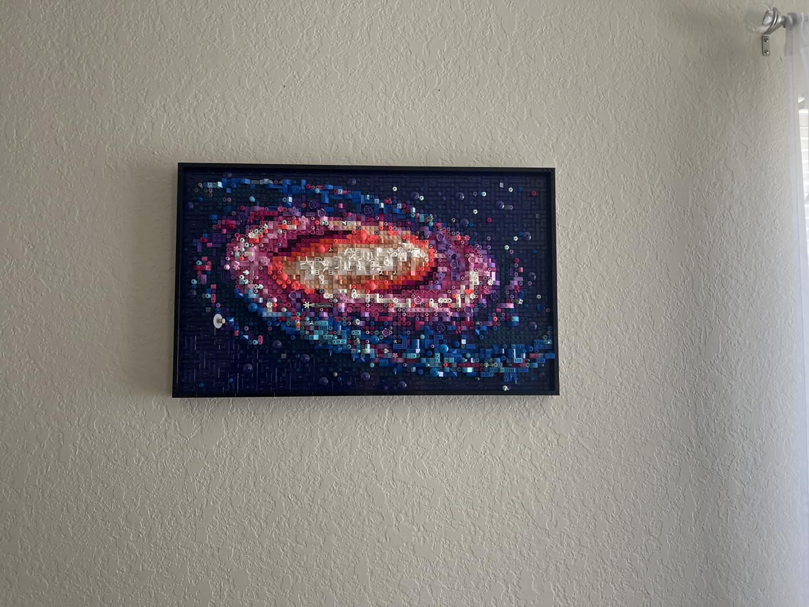 Art The Milky Way Galaxy Building Set - Space Decor DIY Kits for Adults for Bedroom wall, Ages 18+ - Gift Ideas for Astronomy Lovers, Men & Women - Includes Frame for Display - 31212 customer photo 2
