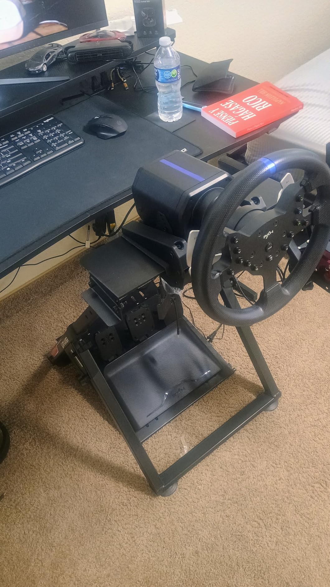 PXN V99 Force Feedback Racing Wheel, with Pedals and Shifter | Detachable 270°/900° Steering Wheel, Hall Pedals & H-Shifter - for PC, Xbox Series X|S, Xbox One, and PS4 customer photo 2