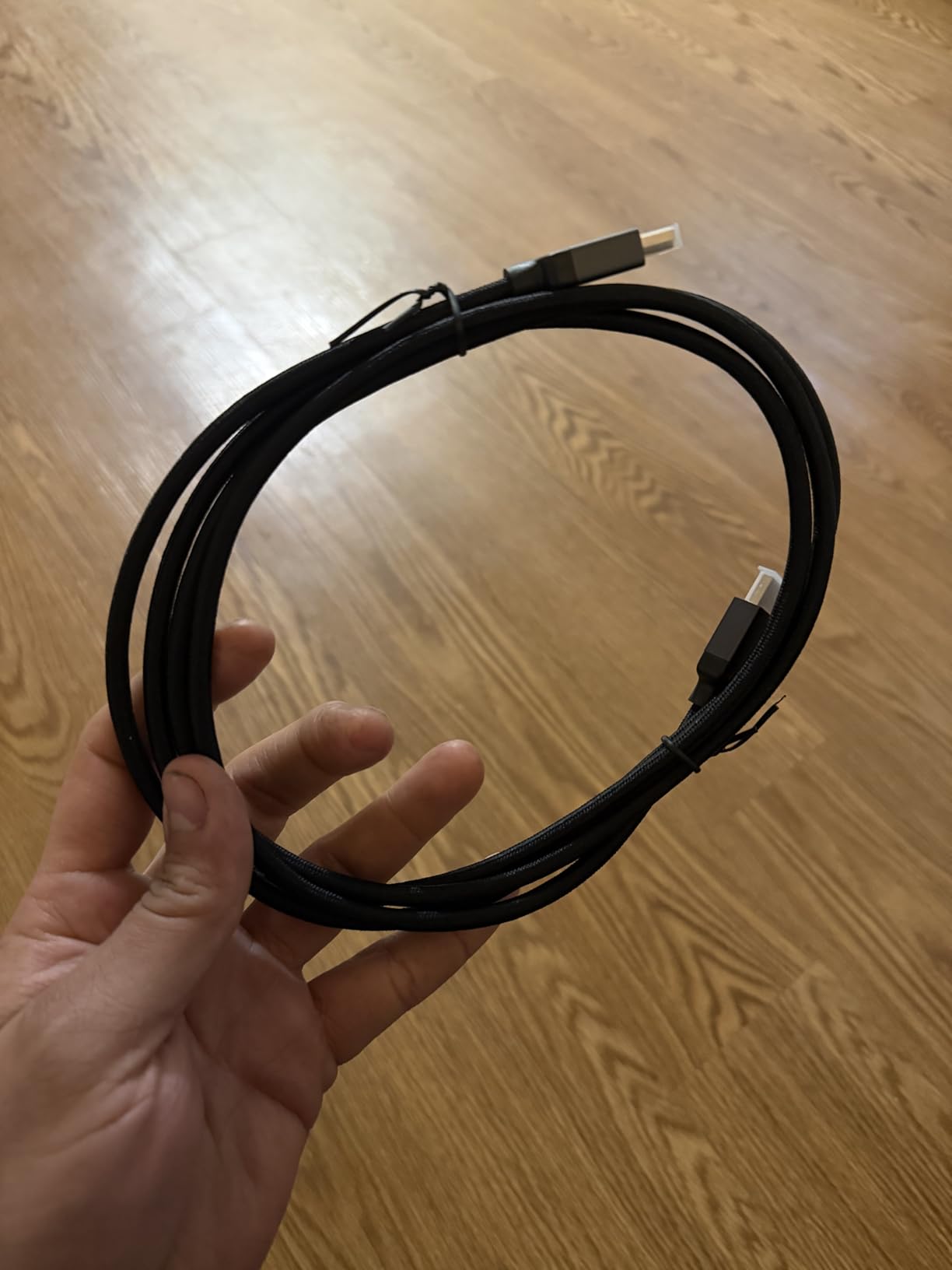 Silkland Certified HDMI 2.1 Cable Ultra High Speed 48Gbps Braided HDR 6.6FT | 4K@240Hz 144Hz 120Hz, 8K@60Hz, HDR10+, eARC, HDCP 2.3, Dolby Atmos, Compatible with PS5, Xbox, Roku TV, Monitor customer photo 2