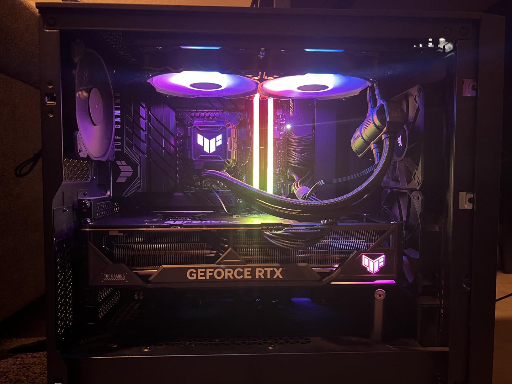 TUF Gaming NVIDIA GeForce RTX 4080 Super OC Edition Gaming Graphics Card (PCIe 4.0, 16GB GDDR6X, HDMI 2.1a, DisplayPort 1.4a), 3 Year Warranty customer photo 2
