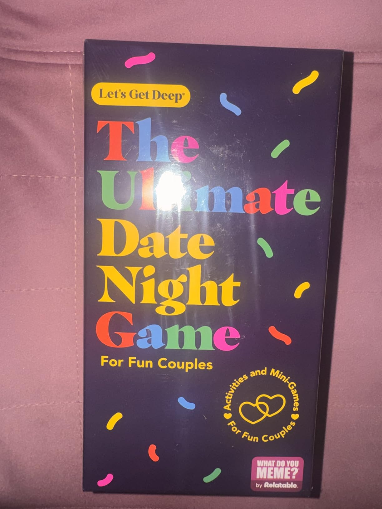 The Ultimate Date Night Game by Relatable, Great for Couples Games and Stay at Home Date Night Ideas, Includes 200 Cards & Spinner customer photo 2