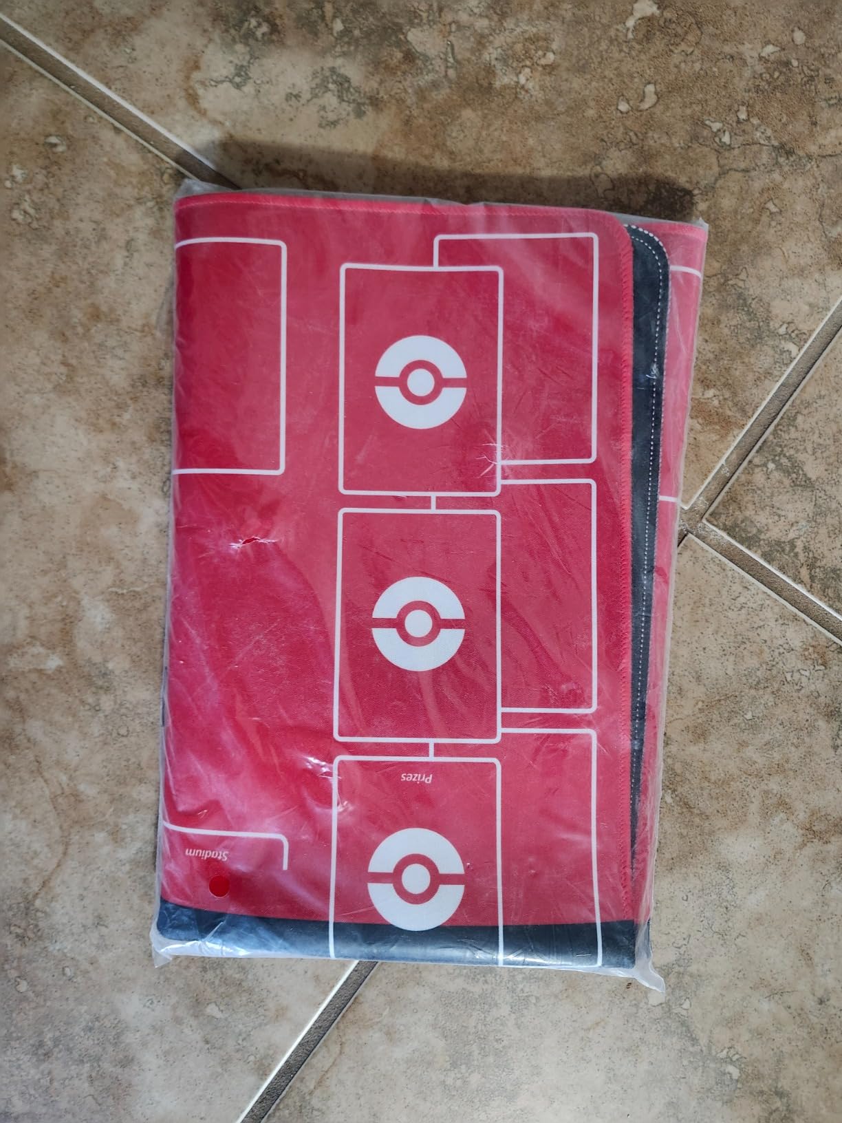 Playmat for Trading Card Game - 2-Player Trainer Mat with 31 Damage Counters and Professional Storage Bag customer photo 1