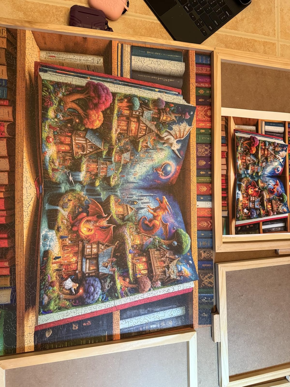 WOODEN.CITY Enchanted Tales 1000 Piece Puzzle | Wooden Puzzles for Adults | Jigsaw Puzzles 1000 Pieces Made in EU - Size 21.25 X 15.5 in | Magical Jigsaw Puzzle customer photo 1