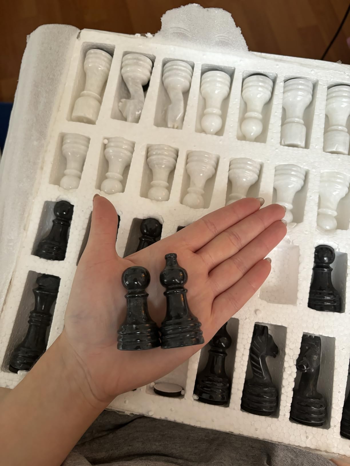 Marble Chess Set for Adults 12