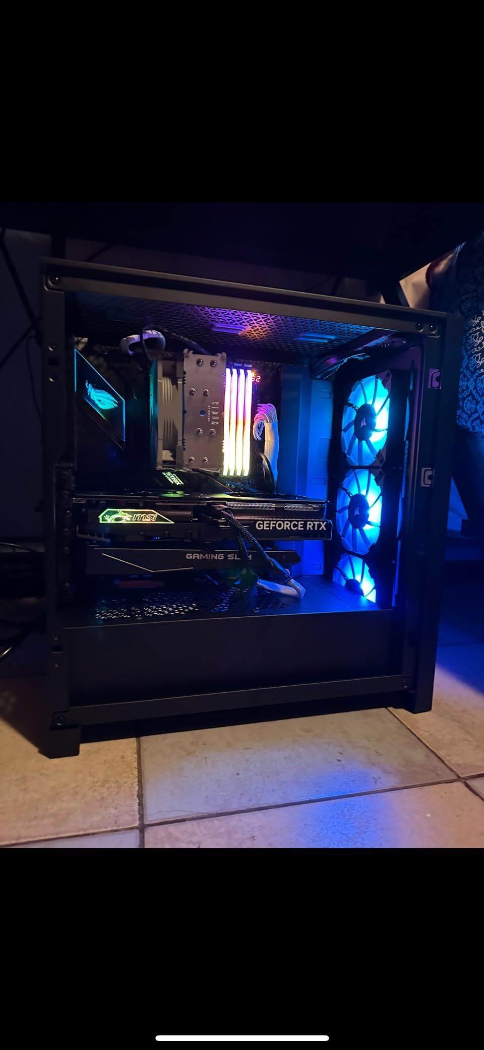 MSI Gaming RTX 4070 Ti Super 16G Gaming X Slim Graphics Card (NVIDIA RTX 4070 Ti Super, 256-Bit, Extreme Clock: 2685 MHz, 16GB GDRR6X 21 Gbps, HDMI/DP, Ada Lovelace Architecture) customer photo 1