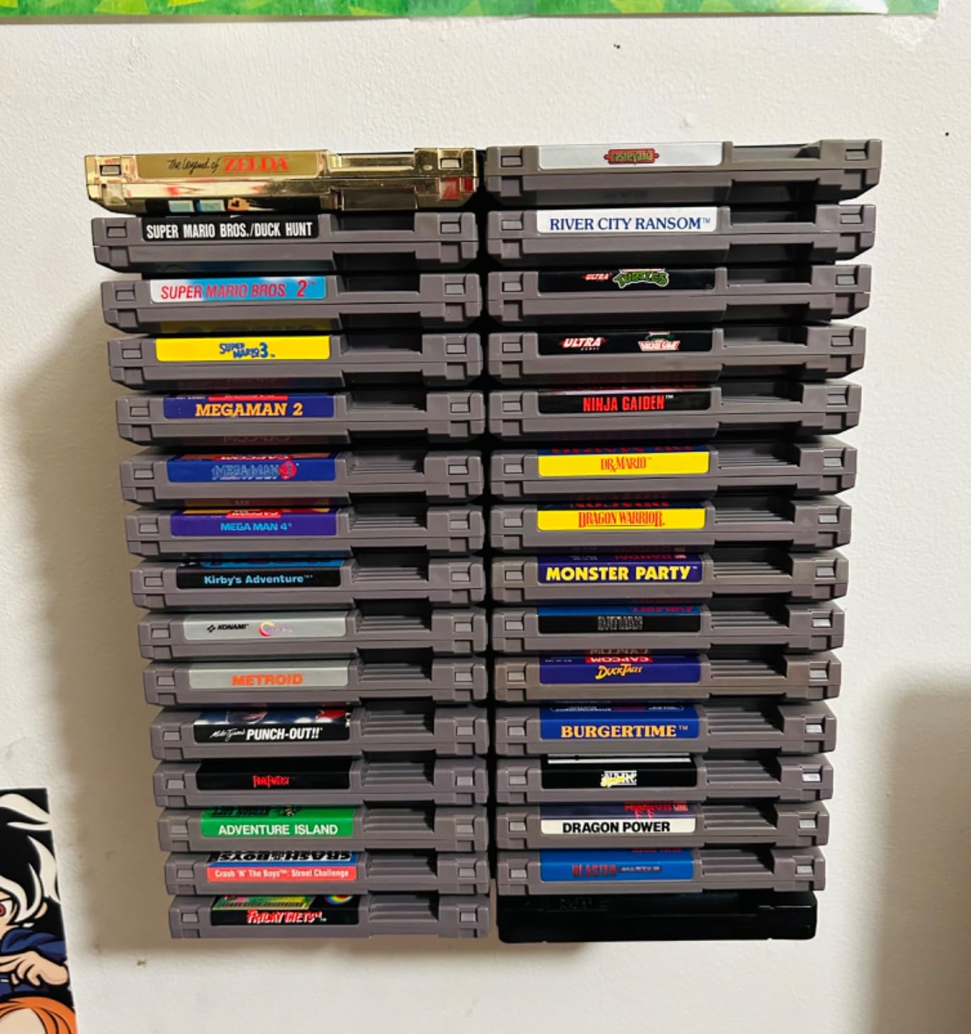 R2D3 Display Rack (30 Slots) for Retro 8-Bit Games - Compatible with Nintendo NES - 3D Printed Storage Organizer (for Games Not Sleeved - Closed Back) customer photo 1