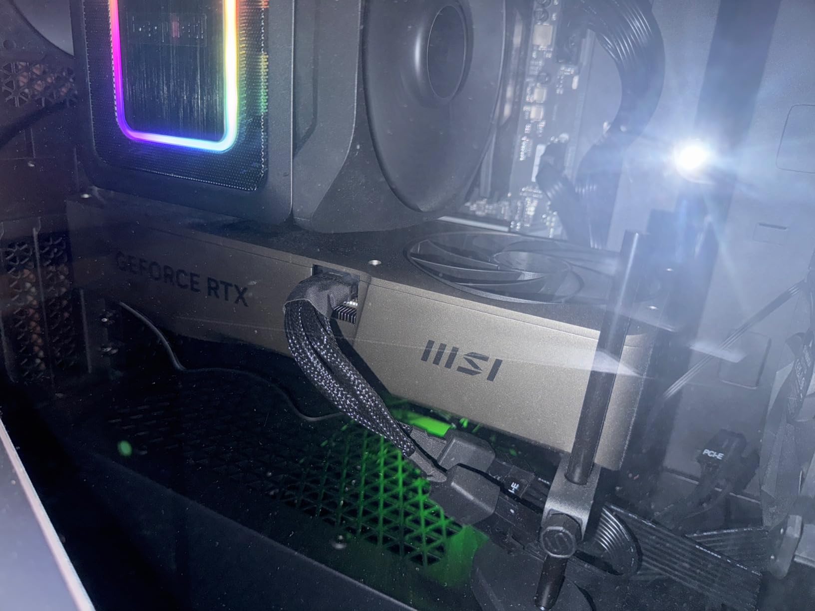MSI Gaming RTX 4080 Super 16G Expert Graphics Card (NVIDIA RTX 4080 Super, 256-Bit, Extreme Clock 2625 MHz, 16GB GDDR6X 23 Gbps, HDMI/DP, Ada Lovelace) customer photo 1