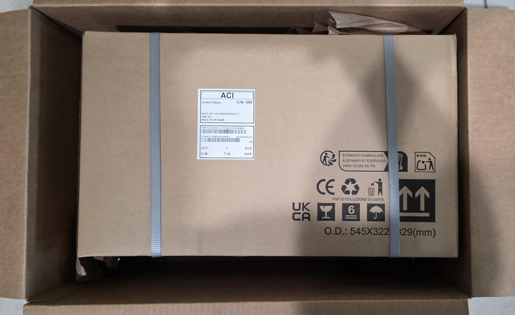 ROG Astral LC GeForce RTX 5090 32GB GDDR7 OC Edition Gaming Graphics Card customer photo 1