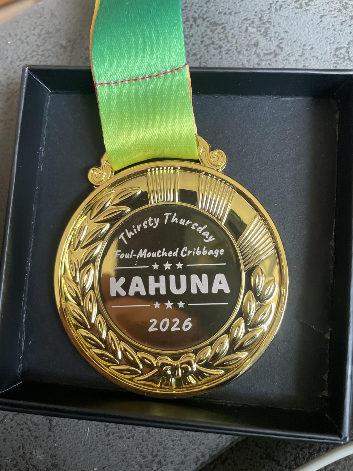 Eunigem Custom Personalized Gold Award Medals for Sports and Competitions customer photo 1