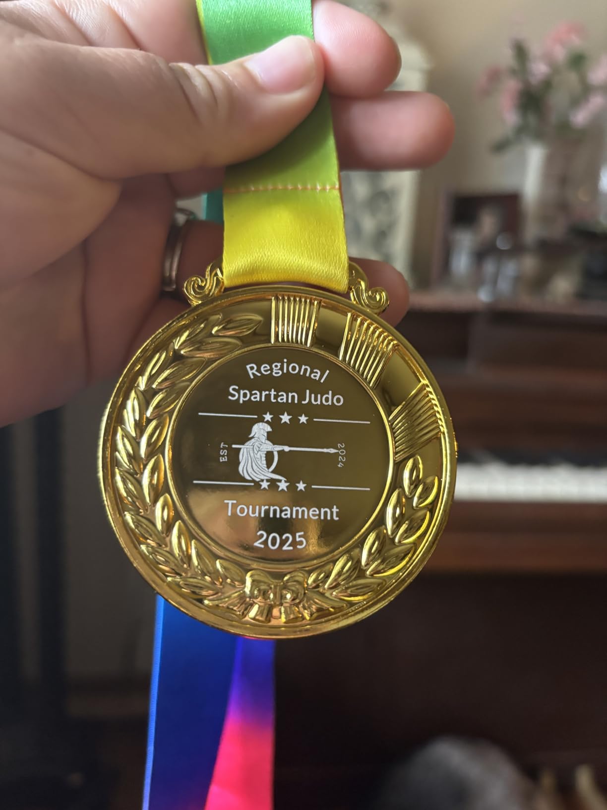 Eunigem Custom Personalized Gold Award Medals for Sports and Competitions customer photo 2