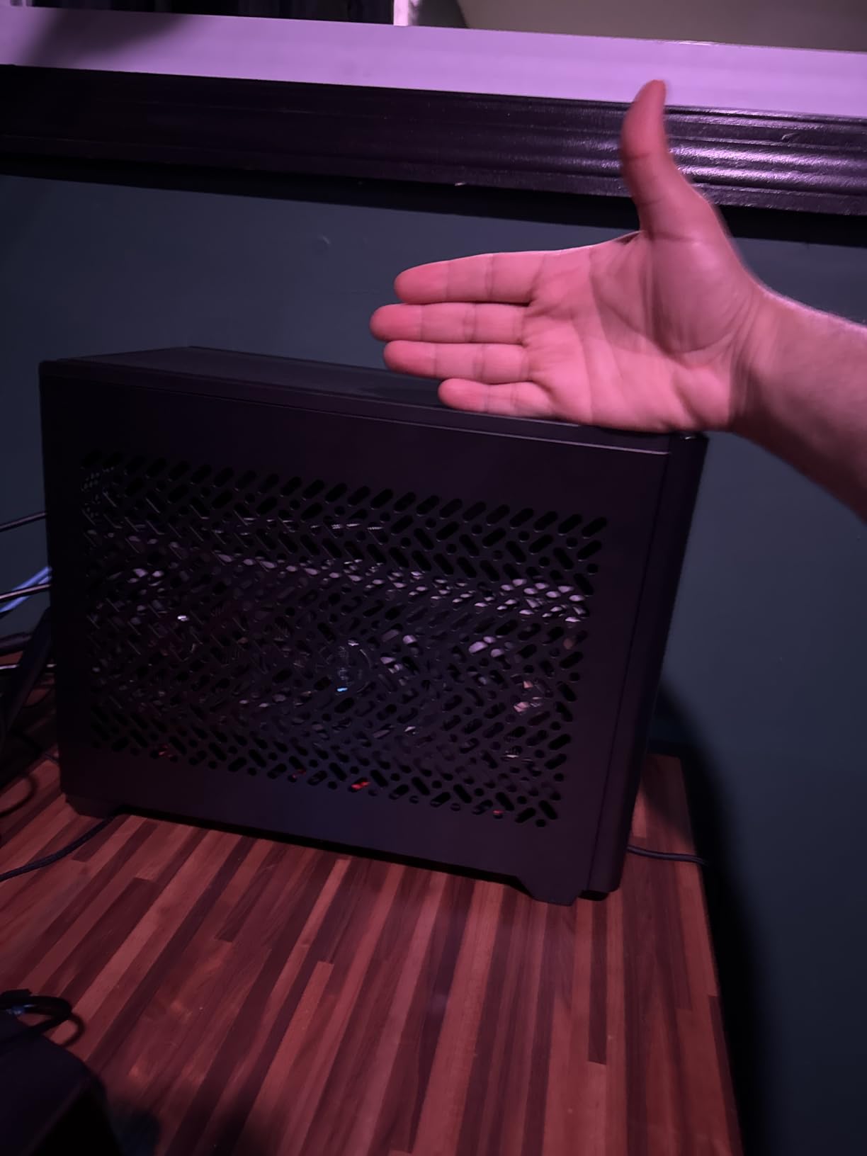 Cooler Master NR200P V2 Mini-ITX PC Case customer photo 2