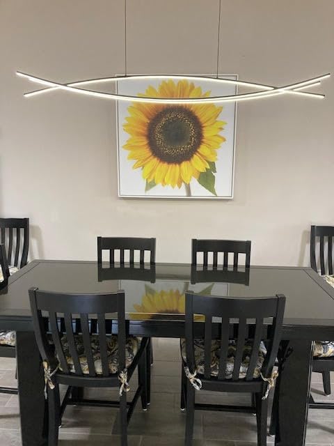 LED Linear Pendant Lights, 39in Island Lighting Fixture 3000k-6000K Dimmable, Chandelier Lamp for Kitchen Dining Room Pool Table Office Bar Garage Workbench customer photo 1