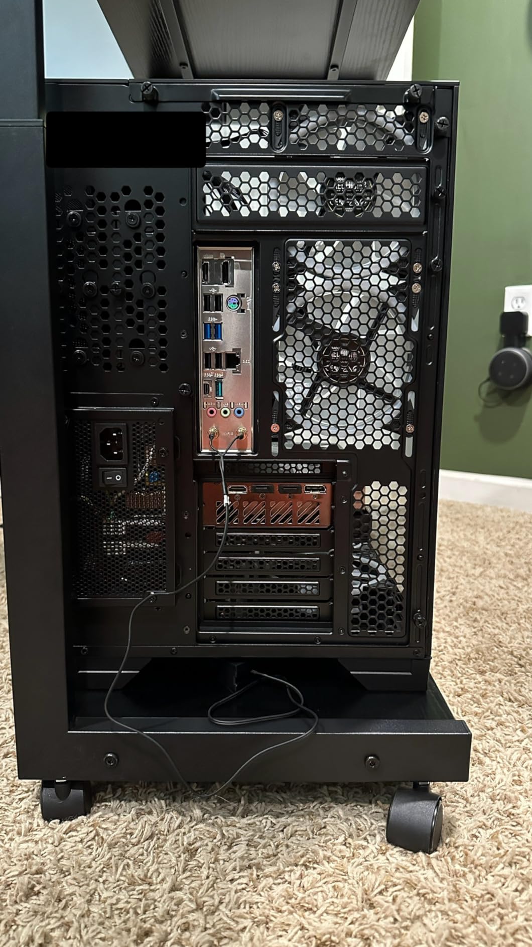Skytech O11V Gaming PC Desktop, Intel i7 14700K 3.4 GHz (5.5GHz Turbo Boost), NVIDIA RTX 4080 Super 16GB GDDR6X, 2TB Gen4 SSD, 32GB DDR5 RAM 5600 RGB, 1000W Gold ATX 3.0 PSU, 360mm ARGB AIO, Wi-Fi customer photo 1