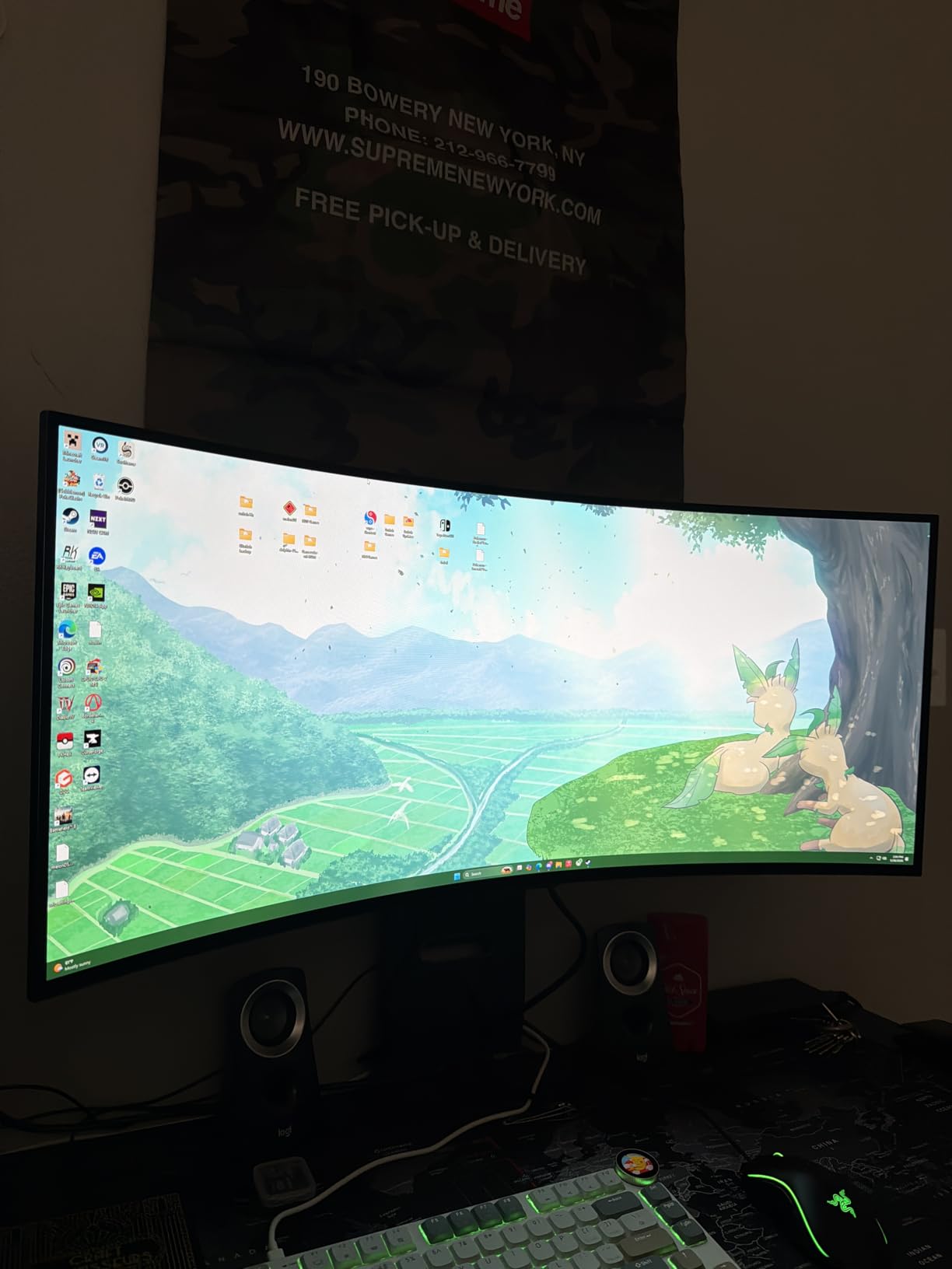 LG 34GS95QE 34-inch Ultragear OLED Curved Gaming Monitor WQHD 1440p 800R 240Hz 0.03ms AMD FreeSync Premium Pro NVIDIA G-Sync HDMI 2.1 DisplayPort Tilt/Height/Swivel Stand Black customer photo 2