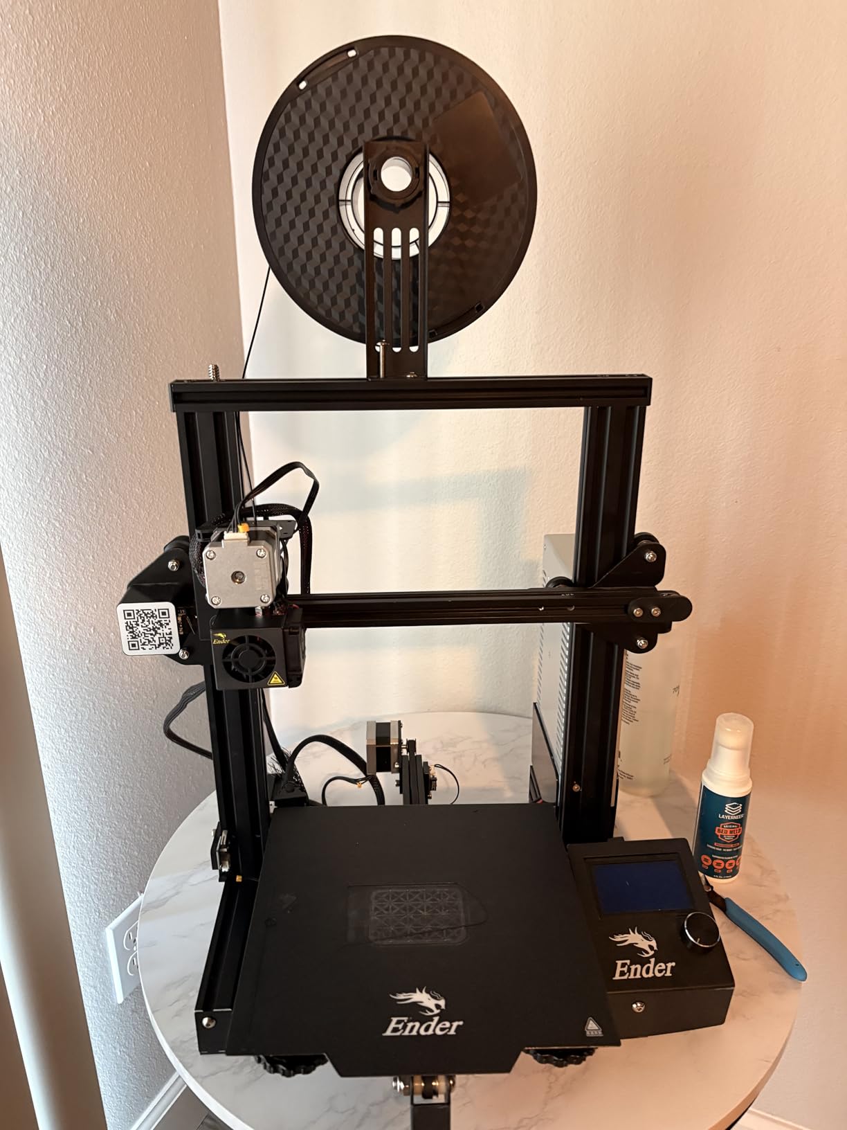 2PCS Creality Original Ultra Removable Magnetic 3D Printer Build Surface | Heated Bed Cover for Ender 3/Ender 3 Pro/Ender 3 V2/Ender 3 V2 Neo/Ender 3 Neo/Ender 3 S1/3 S1 Pro/Ender 5 Pro 235X235MM customer photo 2