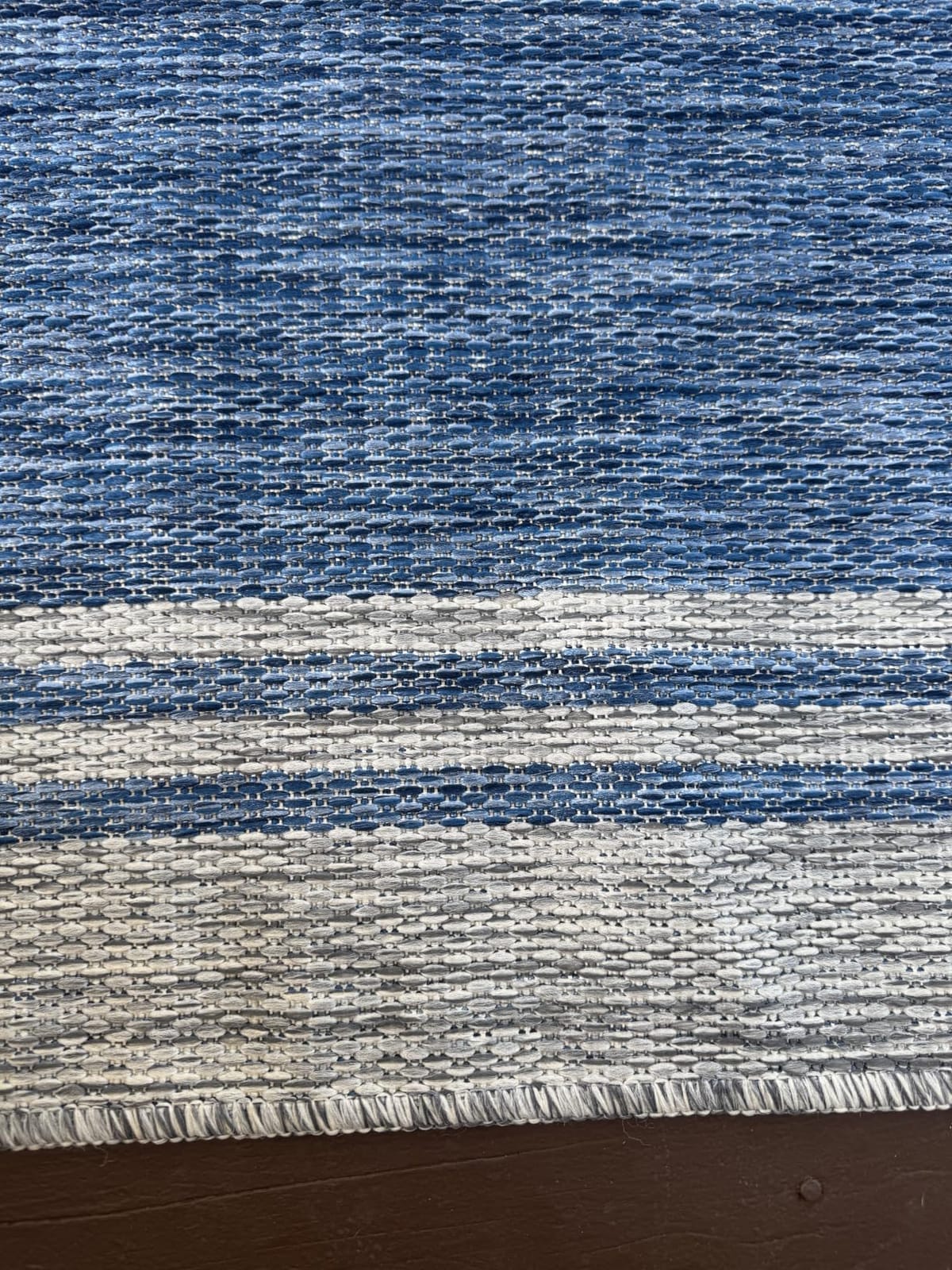 Luul Home Bordered Outdoor Rug 5x7 Washable Outside Carpet for Indoor Patio Porch Waterproof Easy Cleaning Non Shedding Area Rugs Dark Gray customer photo 1