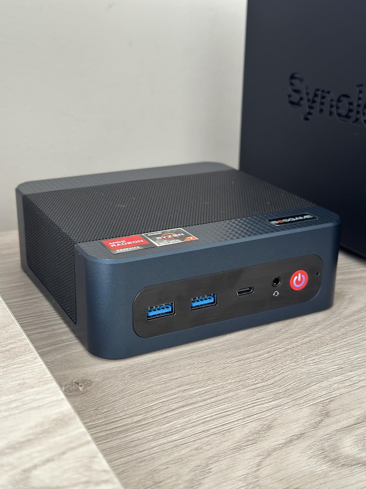 BOSGAME P6 Neo Mini Gaming PC, Desktop Computers Ryzen 7 6800H, Radeon 680M Graphics, 24GB DDR5 RAM, 1TB PCIe 4.0x4 SSD, Triple Display (HDMI/DP/USB4), USB4 8K 60Hz, WiFi 6E, BT5.2, Dual 2.5GbE LAN customer photo 1