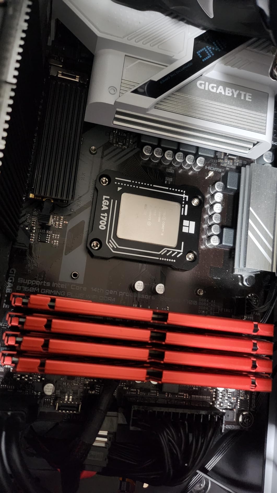 Thermalright LGA 1700 CPU Contact Frame V2 | 1700 Bracket Intel 12th/13th/14th Generation Anti-Bending Buckle customer photo 1