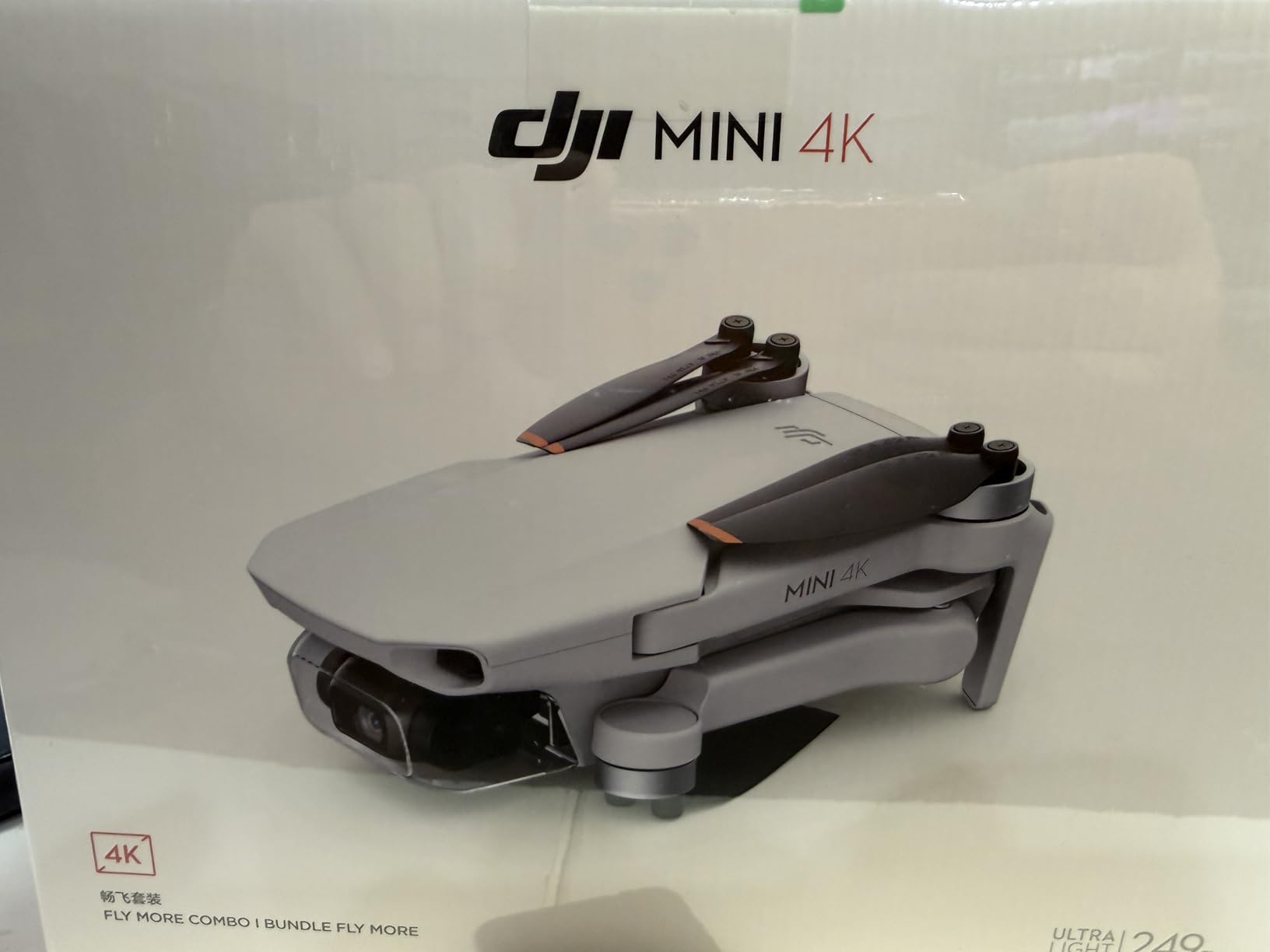 DJI Mini 4K Fly More Combo, Drone with 4K UHD Camera for Adults, Under 249 g, 3-Axis Gimbal Stabilization, 10km Video Transmission, Auto Return, 3 Batteries for 93-Min Max Flight Time, QuickShots customer photo 2