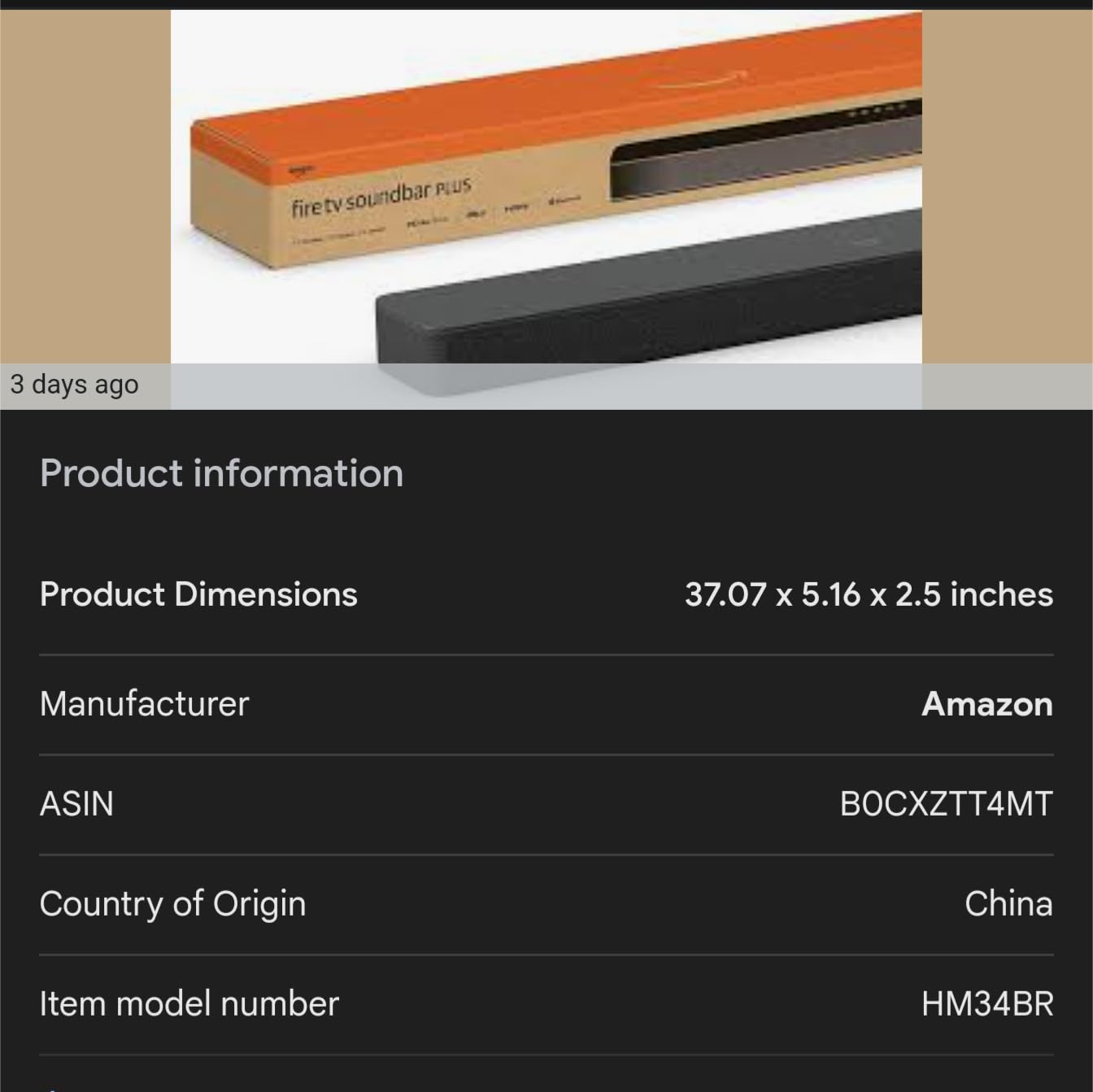 Amazon Fire TV Soundbar Plus with subwoofer and surround sound speakers (newest model), 5.1 channel, Dolby Atmos, clear dialogue customer photo 2
