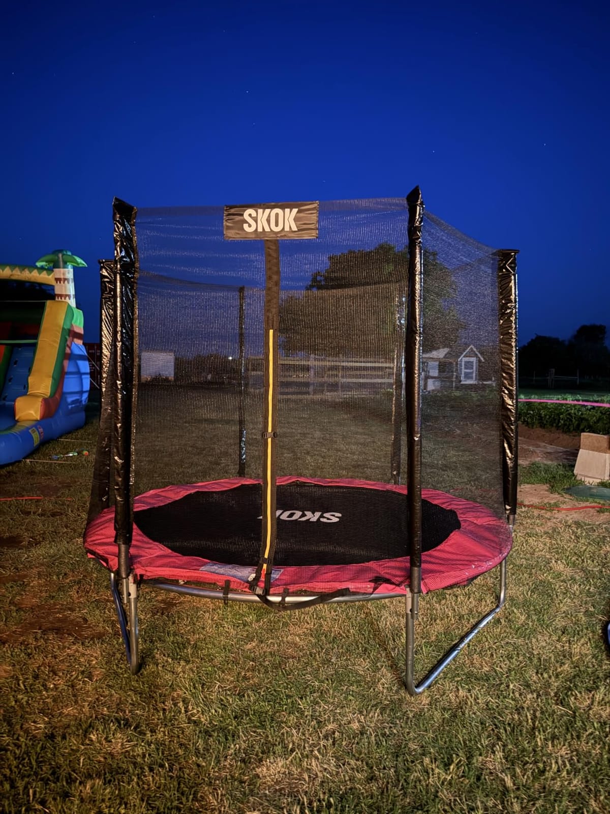 SKOK Trampoline for Kids, 400LBS Outdoor Trampoline with Net-ASTM Approved Trampoline for Children and Adults customer photo 2