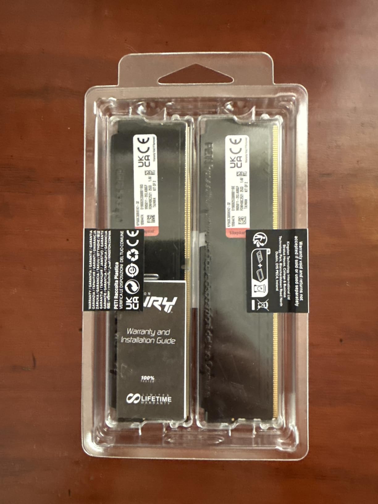 Kingston FURY Beast 32GB (2x16GB) 6000MT/s DDR5 CL30 Desktop Memory | AMD EXPO | Kit of 2 | KF560C30BBEK2-32 customer photo 1