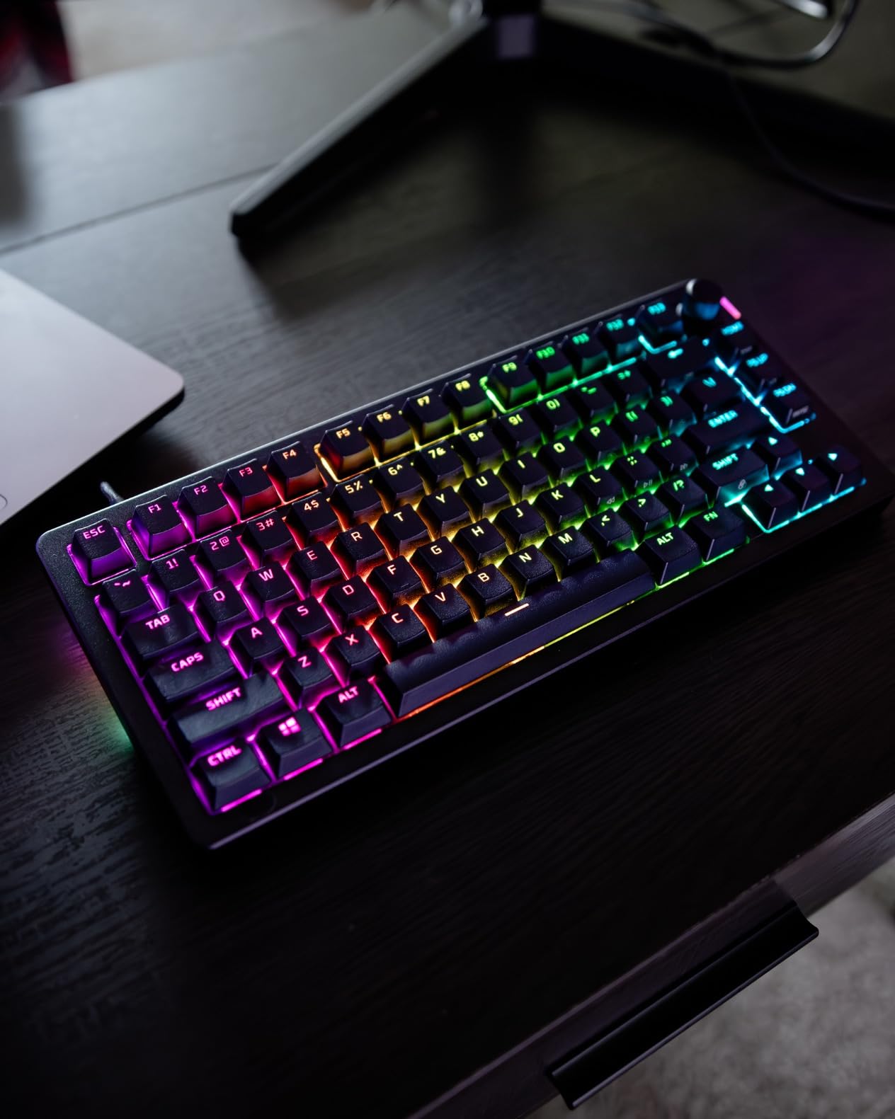 HyperX Alloy Rise - Hot-Swappable Mechanical Gaming Keyboard, PC, Ambient Light Sensor, Gasket Mounted, HyperX Linear Switches customer photo 1