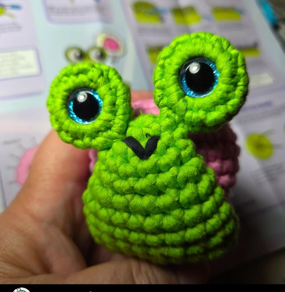Cookie Box Crochet Kit for Beginners, Bear Ted | All Materials Included, Step-by-Step Video Tutorials, PDF Patterns, Easy DIY Craft, Amigurumi and Knitting Gift Set customer photo 1
