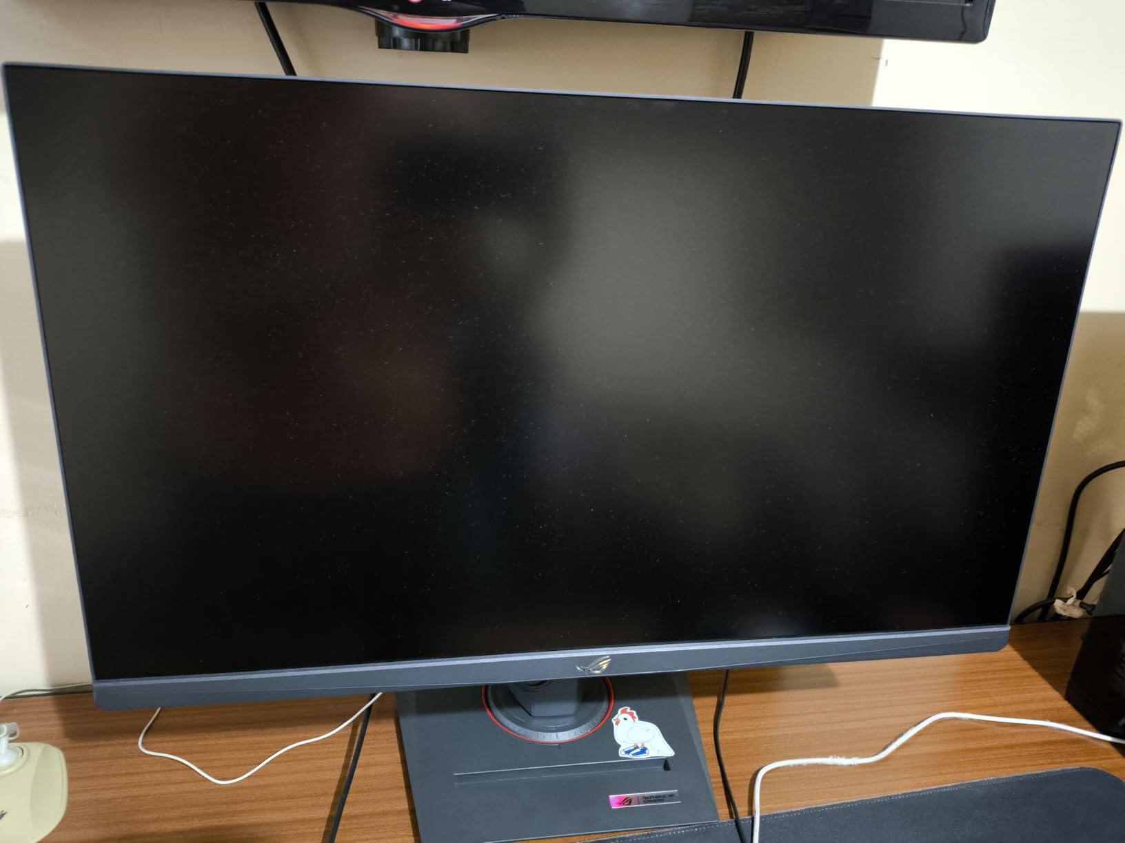 ASUS ROG XG27UCG 27 Inch 4K 160Hz USB-C G-SYNC Gaming Monitor | Dual Mode FHD 320Hz, 1ms, FDisplayHDR 400, DCI-P3 99%, Fast IPS, ELMB Sync, Tripod Socket, FreeSync Premium for PS5 and Xbox customer photo 1