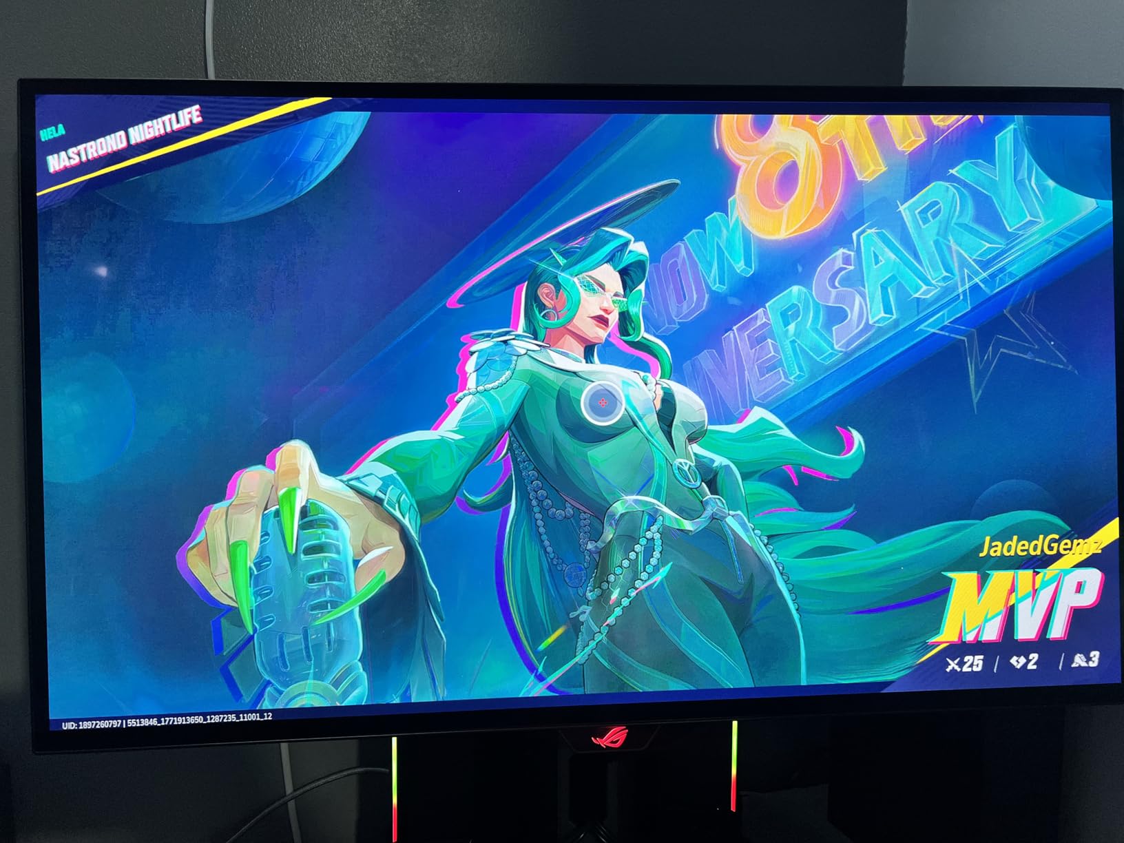 ASUS ROG XG27AQDMG 27 Inch 1440p 240Hz Glossy OLED Gaming Monitor customer photo 1
