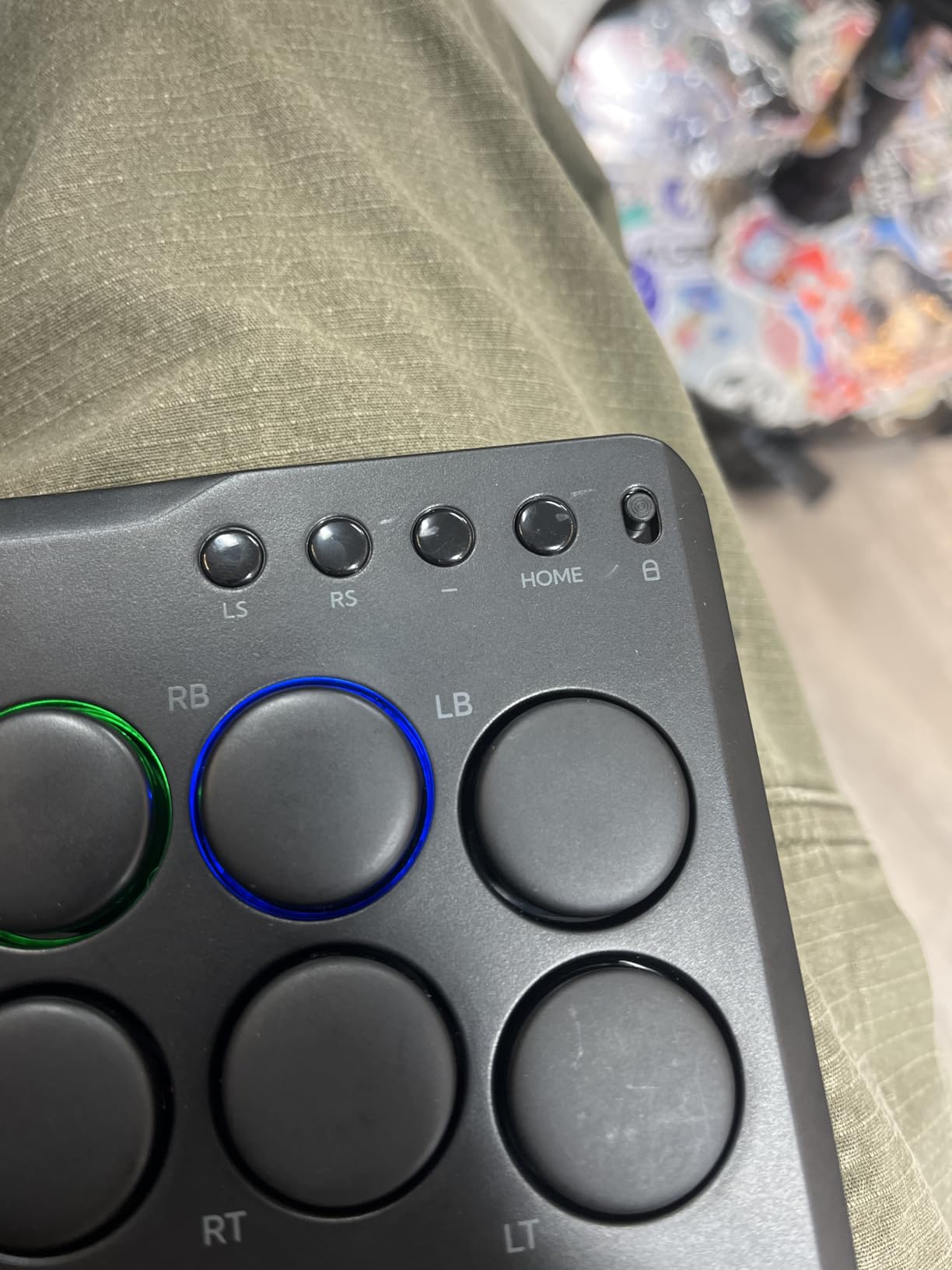 JZW-Shop Haute42 Leverless Arcade Stick P12, All-Button Arcade Controller | Compatible with PC, PS4, PS3, Steam Deck, Switch, Turbo & Custom RGB customer photo 2