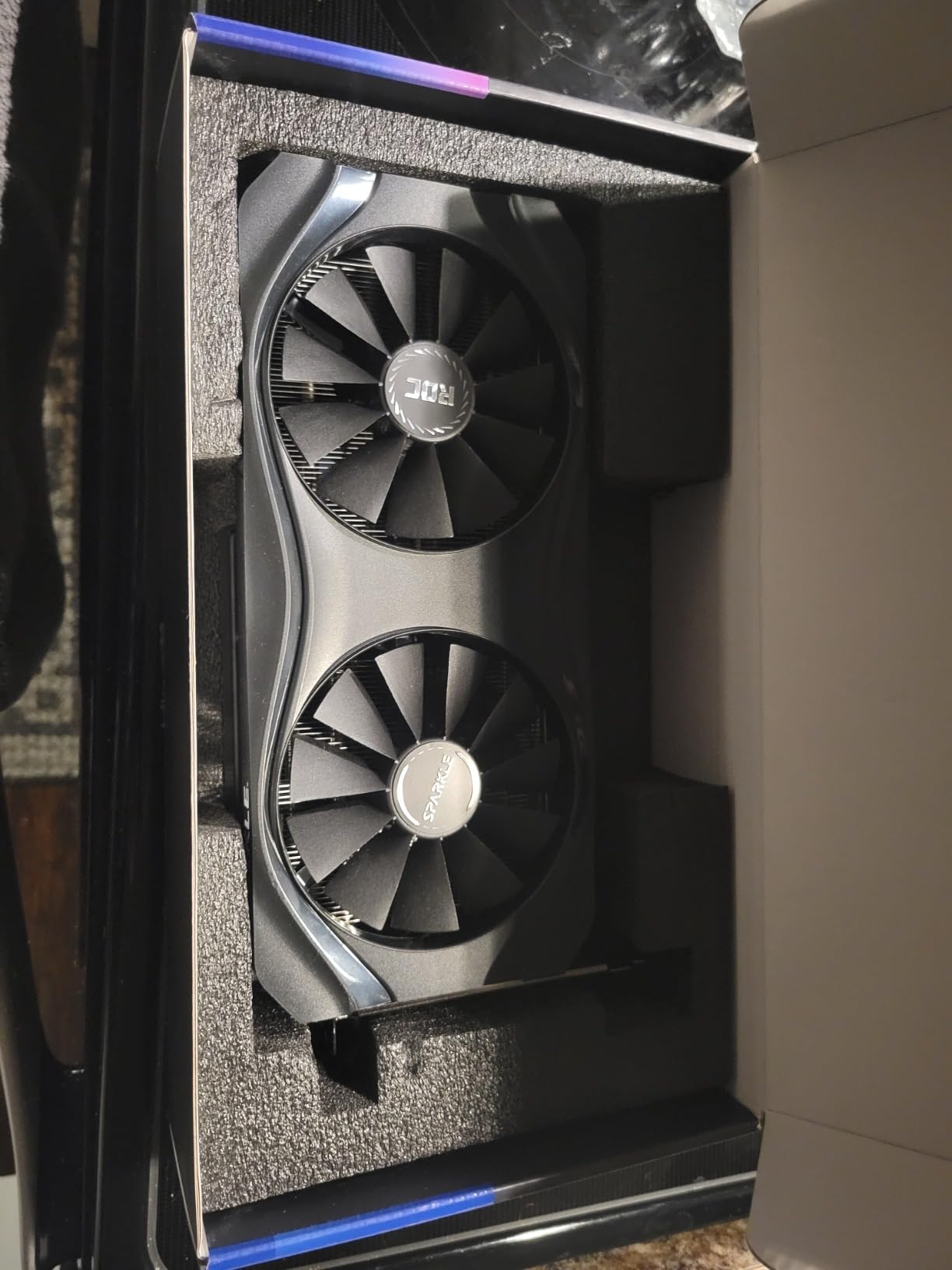 Sparkle Intel Arc A770 ROC OC Edition, 16GB GDDR6, 2X DBB 100mm Fan, 2.5-Slot, Metal Backplate, SA770R-16GOC customer photo 2