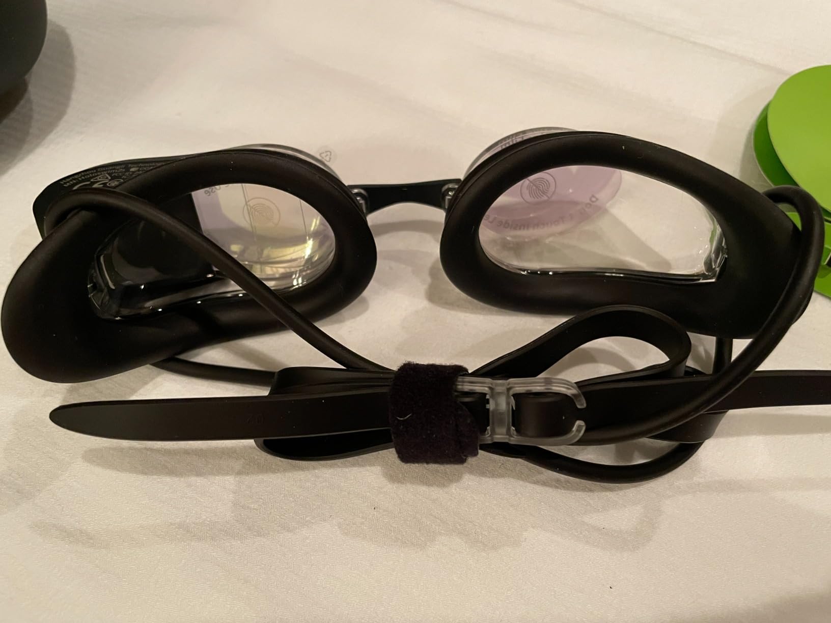 OutdoorMaster x Holoswim AR Smart Swim Goggles, Anti-fog Swimming Goggles with Fitness Tracker, Head-up Real-time Display customer photo 2