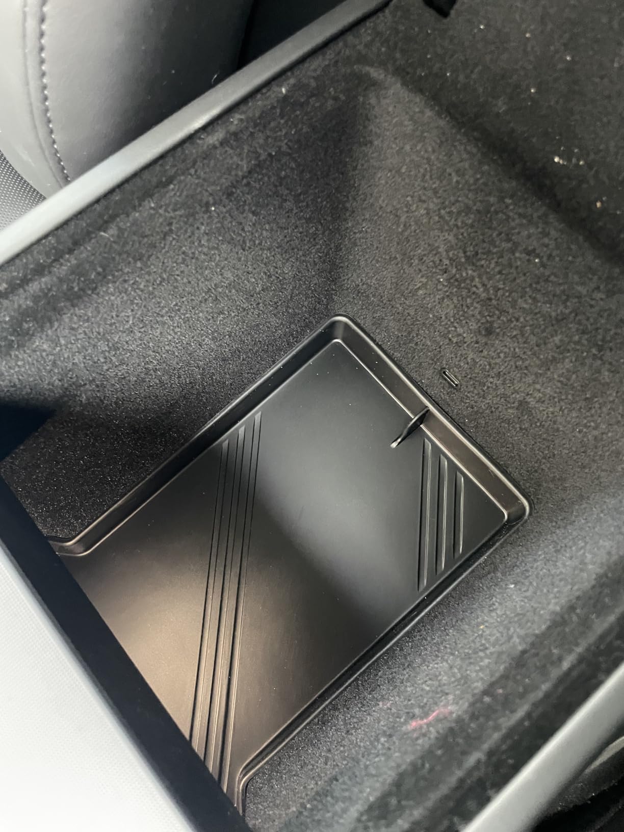 Center Console Organizer for 2024-2026 Tesla Model 3 Highland | 9PCS Includes Center Console Tray, Armrest Hidden Storage Box, Cup Holder & Charger Pad Cover for Tesla Model 3 Accessories customer photo 1