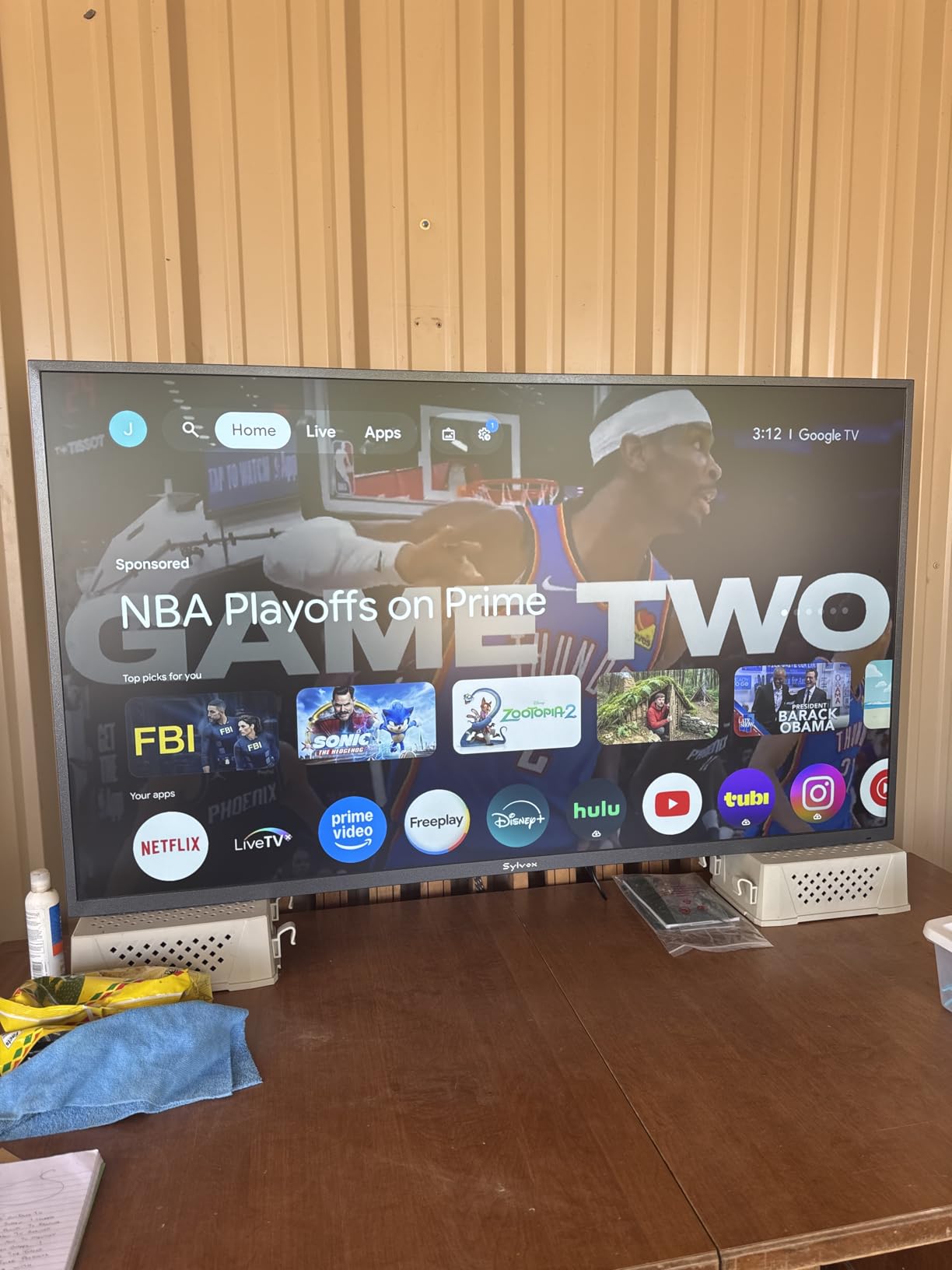 SYLVOX Outdoor TV, 55