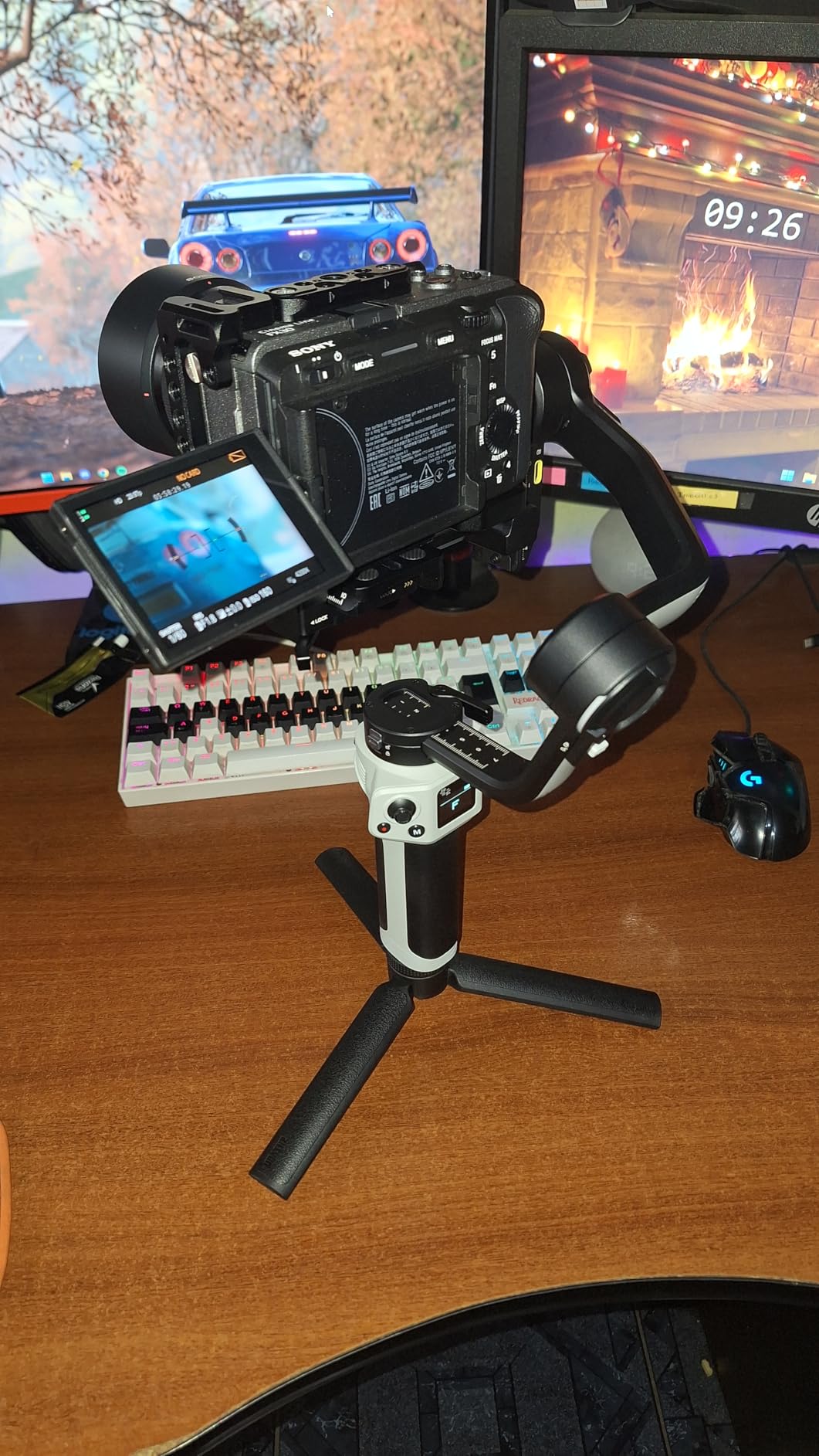 ZHIYUN CINEPEER WEEBILL 3E 3-Axis Gimbal Stabilizer for Camera, Up to 6.6lbs | for Canon/Sony/Panasonic/Nikon Camera Payload Extendable Sling Grip Native Vertical Shooting Handheld Camera Gimbal customer photo 1