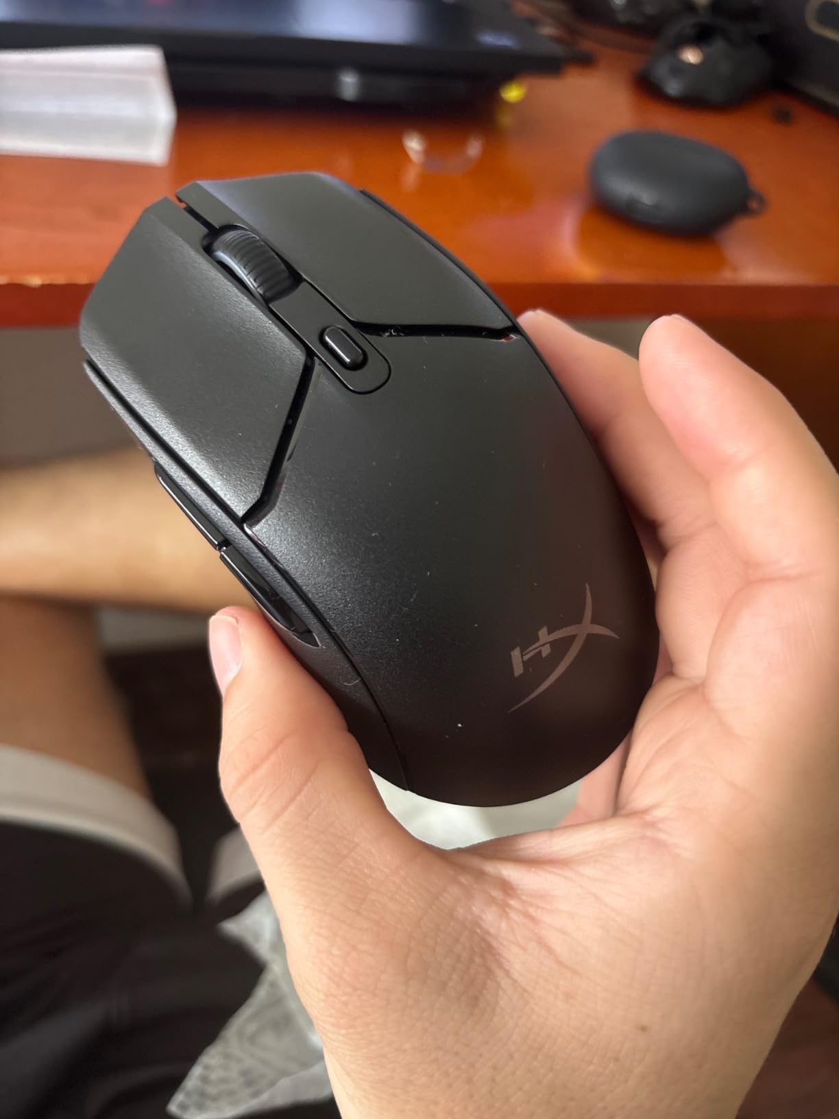 HyperX Pulsefire Haste 2 Core Wireless - Gaming Mouse for PC, Long Battery Life, Lightweight, Custom Core Sensor, Dual Wireless Connectivity, Black customer photo 1