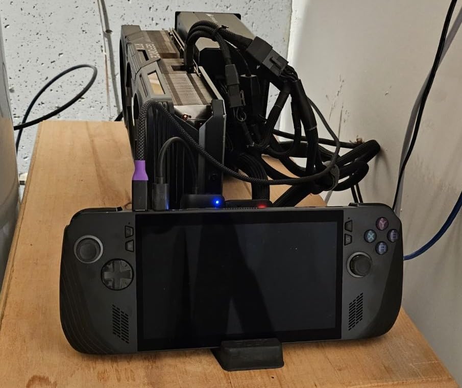 External GPU Dock Station, Mini eGPU Enclosure Only Compatible with Thunderbolt 3/4, USB4 40Gbps Graphics Card Dock Compatible with NVIDIA/AMD PCIe, PD 85W, Daisy Chain, DC/ATX/SFX/Flex Support customer photo 2